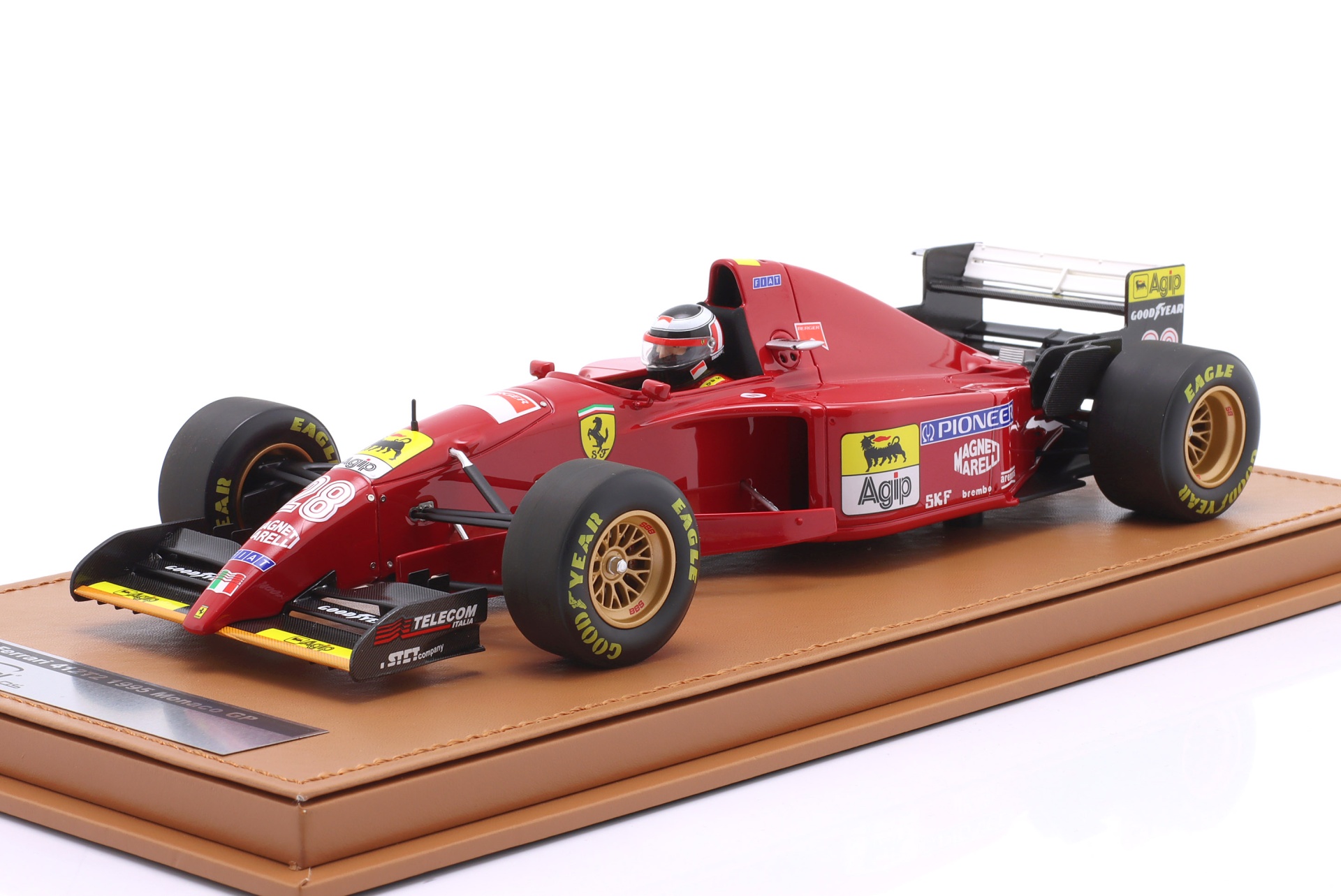 Gerhard Berger Ferrari 412T2 #28 3rd Monaco GP Formel 1 1995  