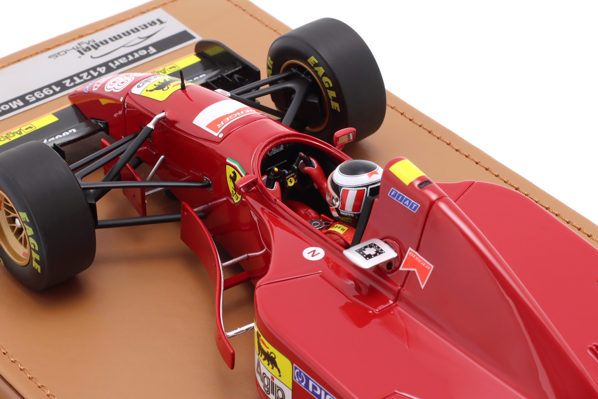 Gerhard Berger Ferrari 412T2 #28 3rd Monaco GP Formel 1 1995  