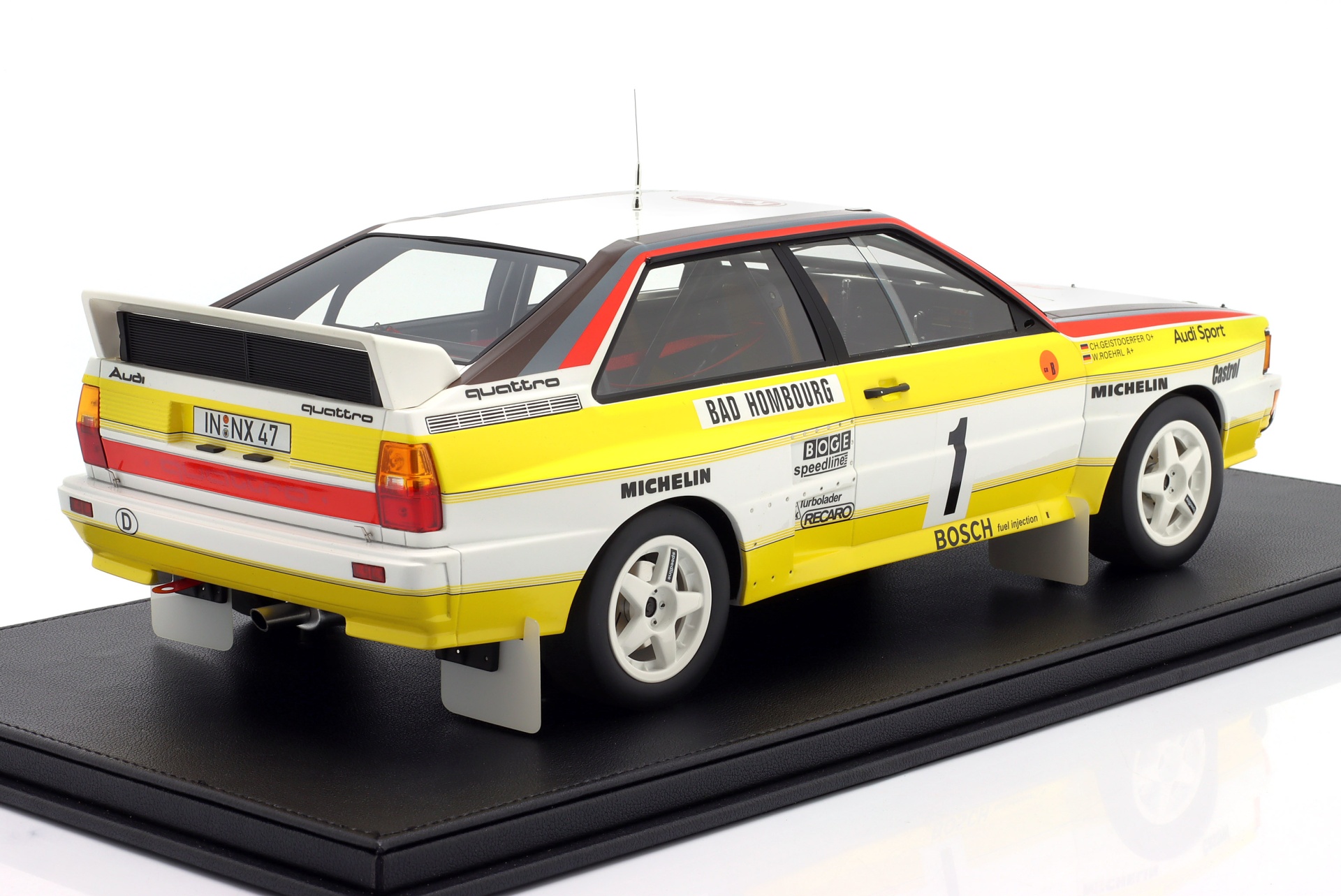 Audi quattro A2 #1 Sieger Rallye Monte Carlo 1984 R&ouml;hrl, Geistd&ouml;rfer  
