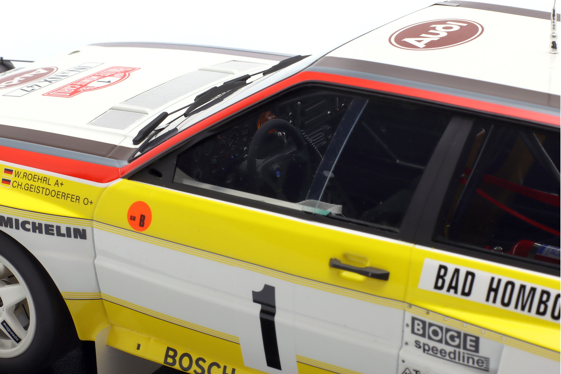 Audi quattro A2 #1 Sieger Rallye Monte Carlo 1984 R&ouml;hrl, Geistd&ouml;rfer  
