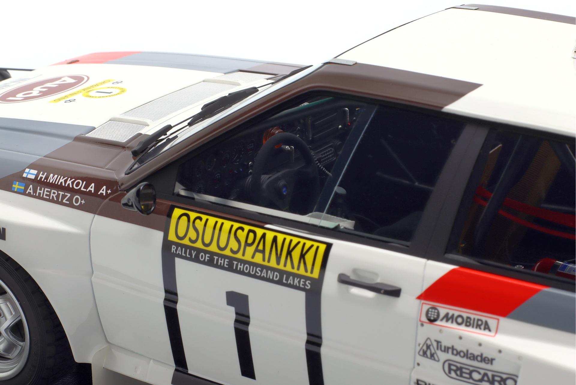 Audi quattro A2 #1 Sieger Rallye 1000 Lakes 1983 Mikkola, Hertz  