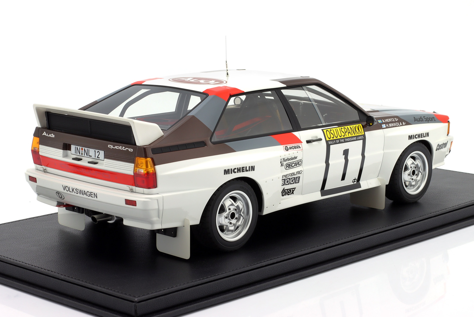 Audi quattro A2 #1 Sieger Rallye 1000 Lakes 1983 Mikkola, Hertz  