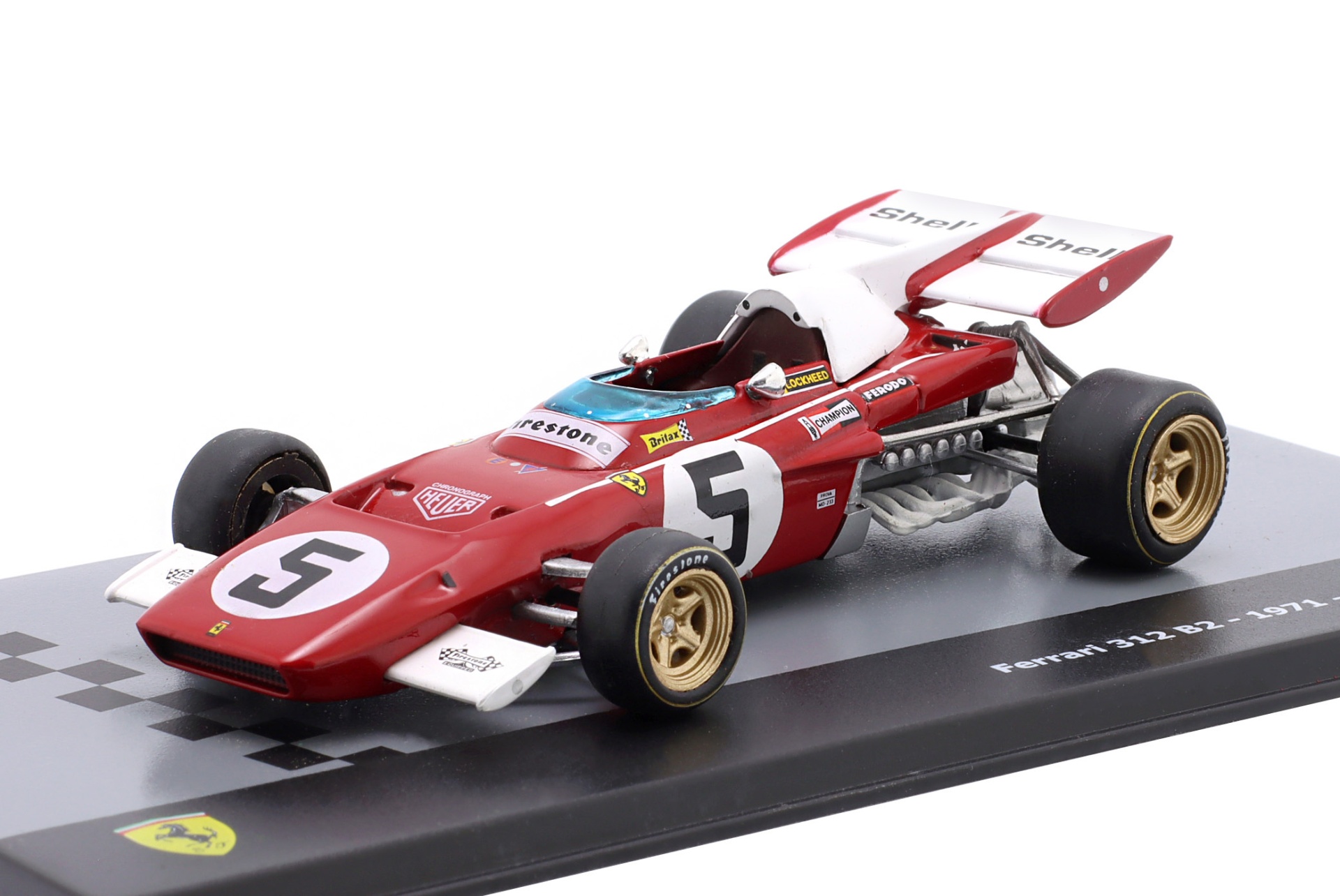 Clay Regazzoni Ferrari 312B2 #5 Formel 1 1971  