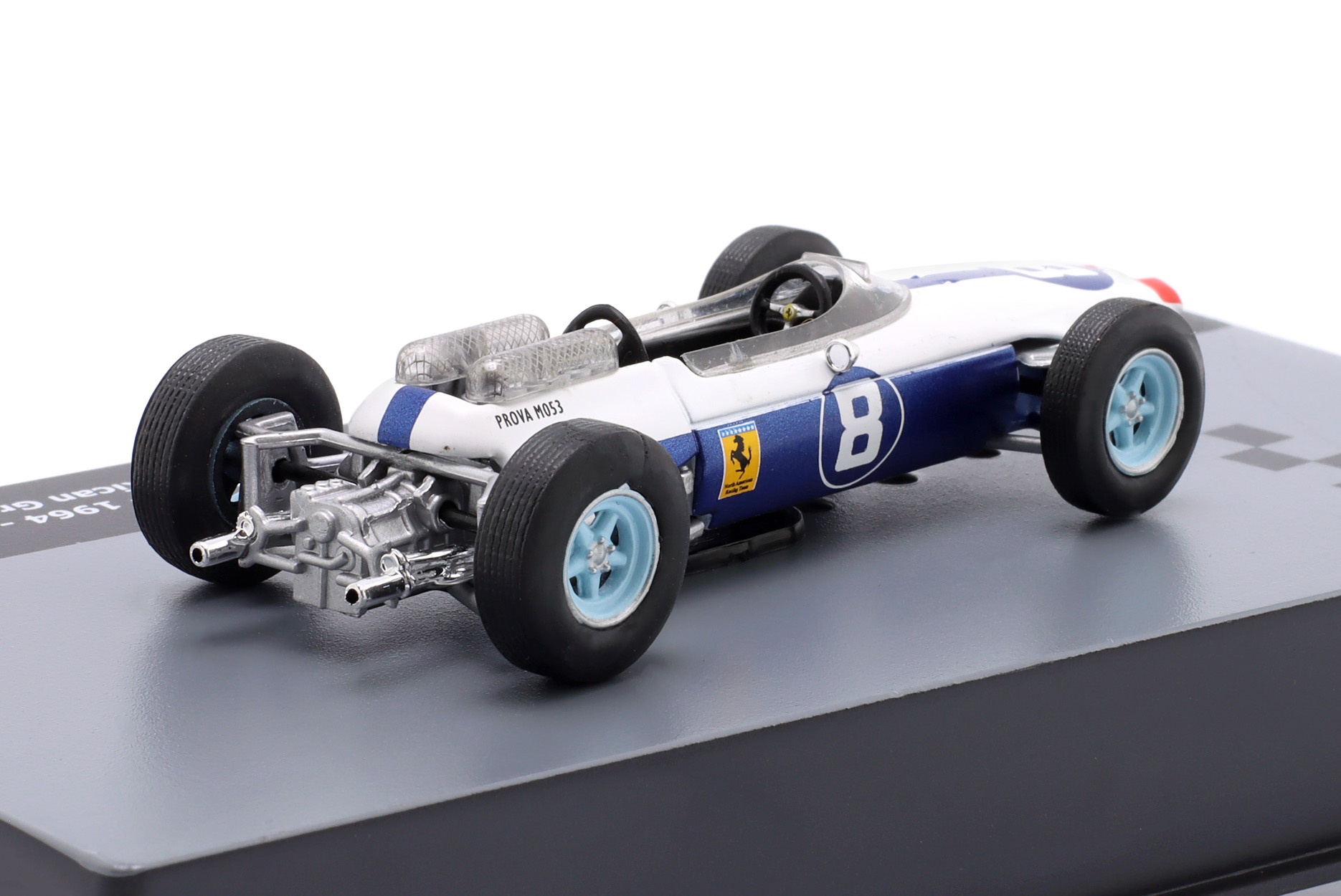 Lorenzo Bandini Ferrari 512F1 #8 3rd Mexiko GP Formel 1 1964  