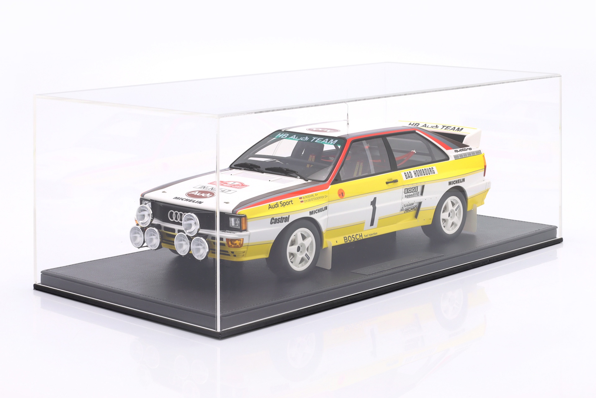 Audi quattro A2 #1 Sieger Rallye Monte Carlo 1984 R&ouml;hrl, Geistd&ouml;rfer  