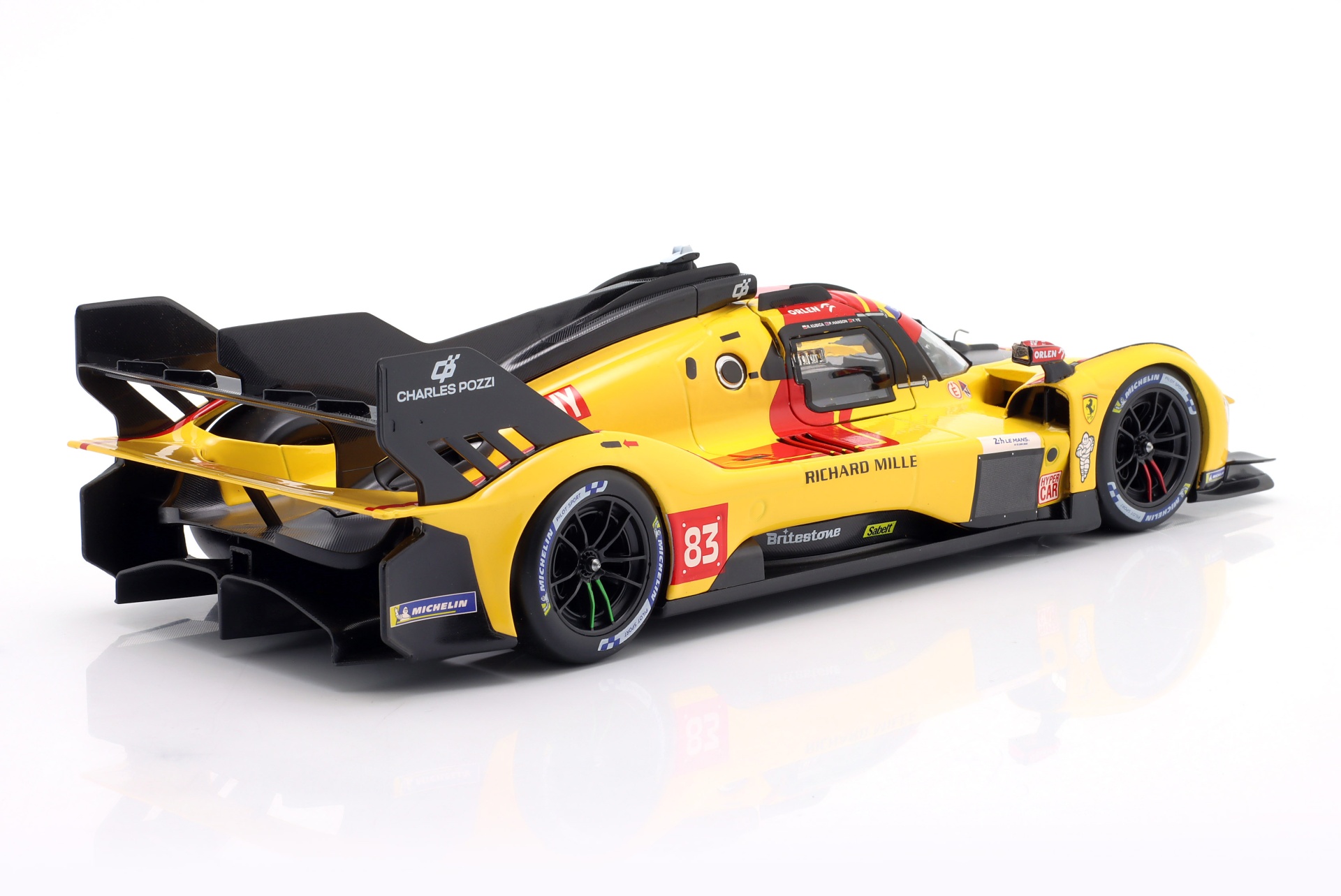 Ferrari 499P #83 Sieger 24h LeMans 2025 Kubica, Ye, Hanson  