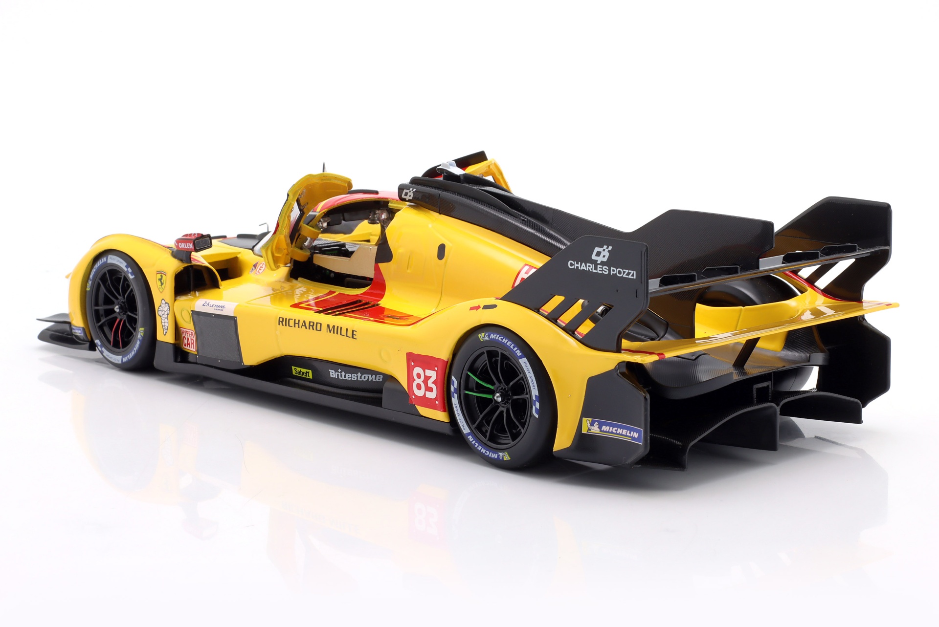 Ferrari 499P #83 Sieger 24h LeMans 2025 Kubica, Ye, Hanson  
