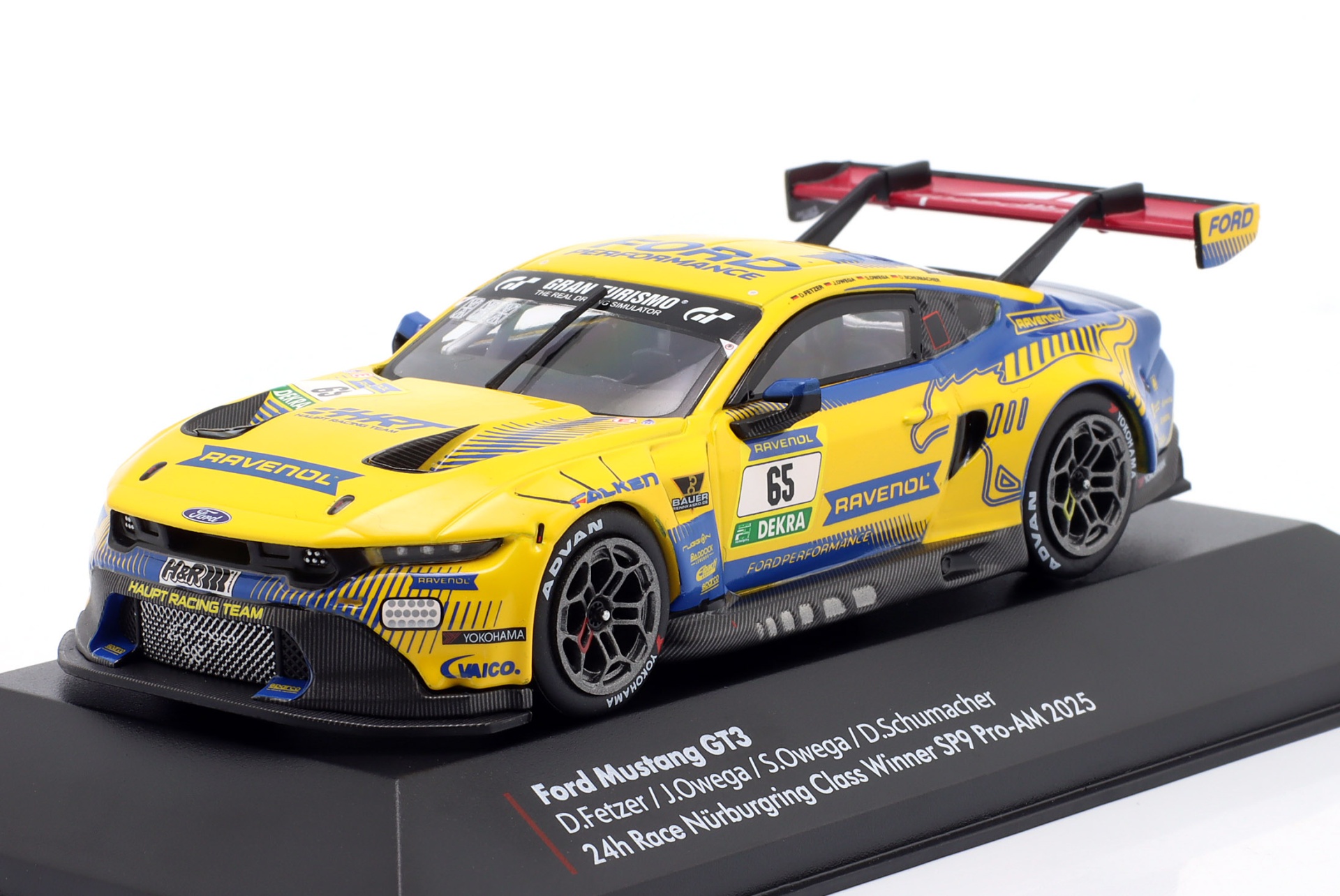 Ford Mustang GT3 #65 4th 24h N&uuml;rburgring 2025 HRT Ford Performance  