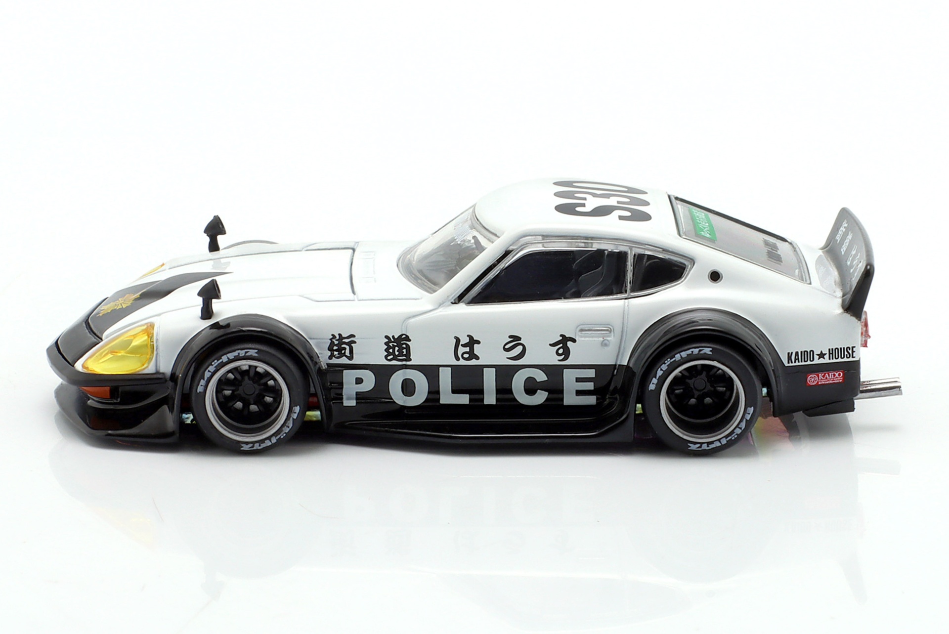 Nissan Fairlady Z Kaido GT Police 1978 wei&szlig; / schwarz  