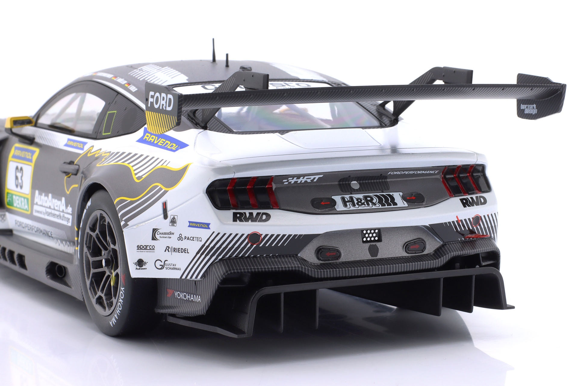 Ford Mustang GT3 #63 24h N&uuml;rburgring 2025 HRT Ford Performance  