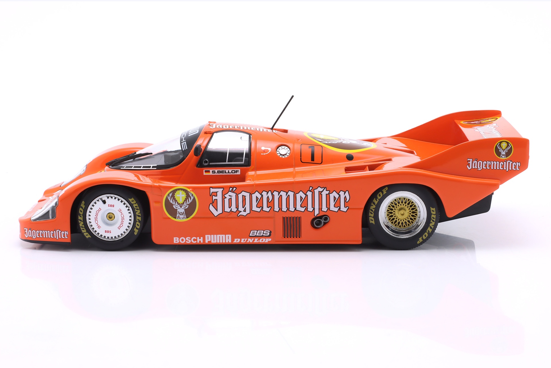 Porsche 956K Brun #1 3rd 200 Meilen Norisring DRM 1984 Stefan Bellof  