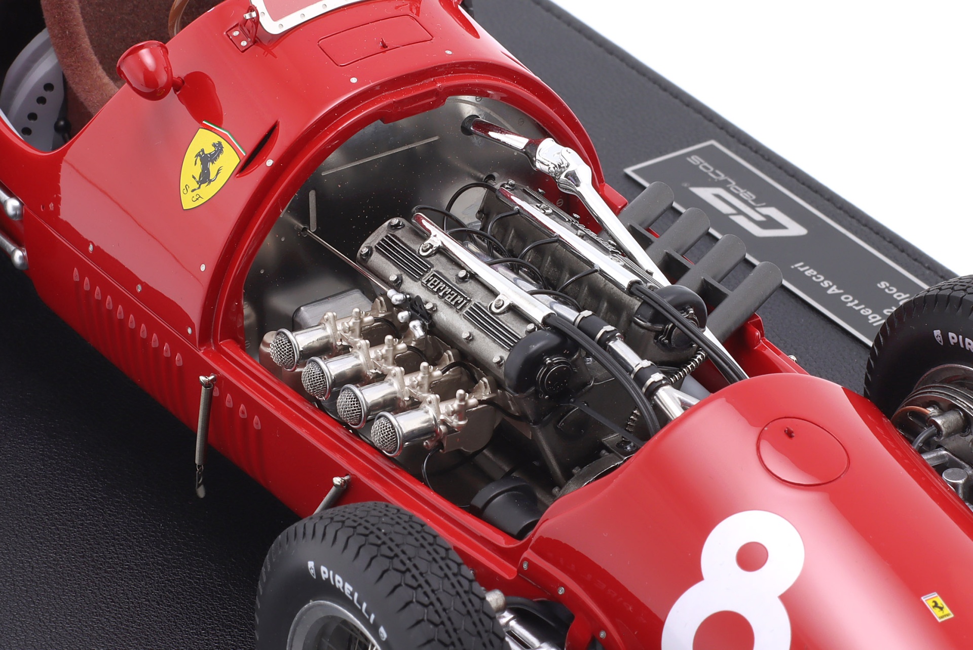 Alberto Ascari Ferrari 500 #8 Sieger Frankreich GP Formel 1 Weltmeister 1952  