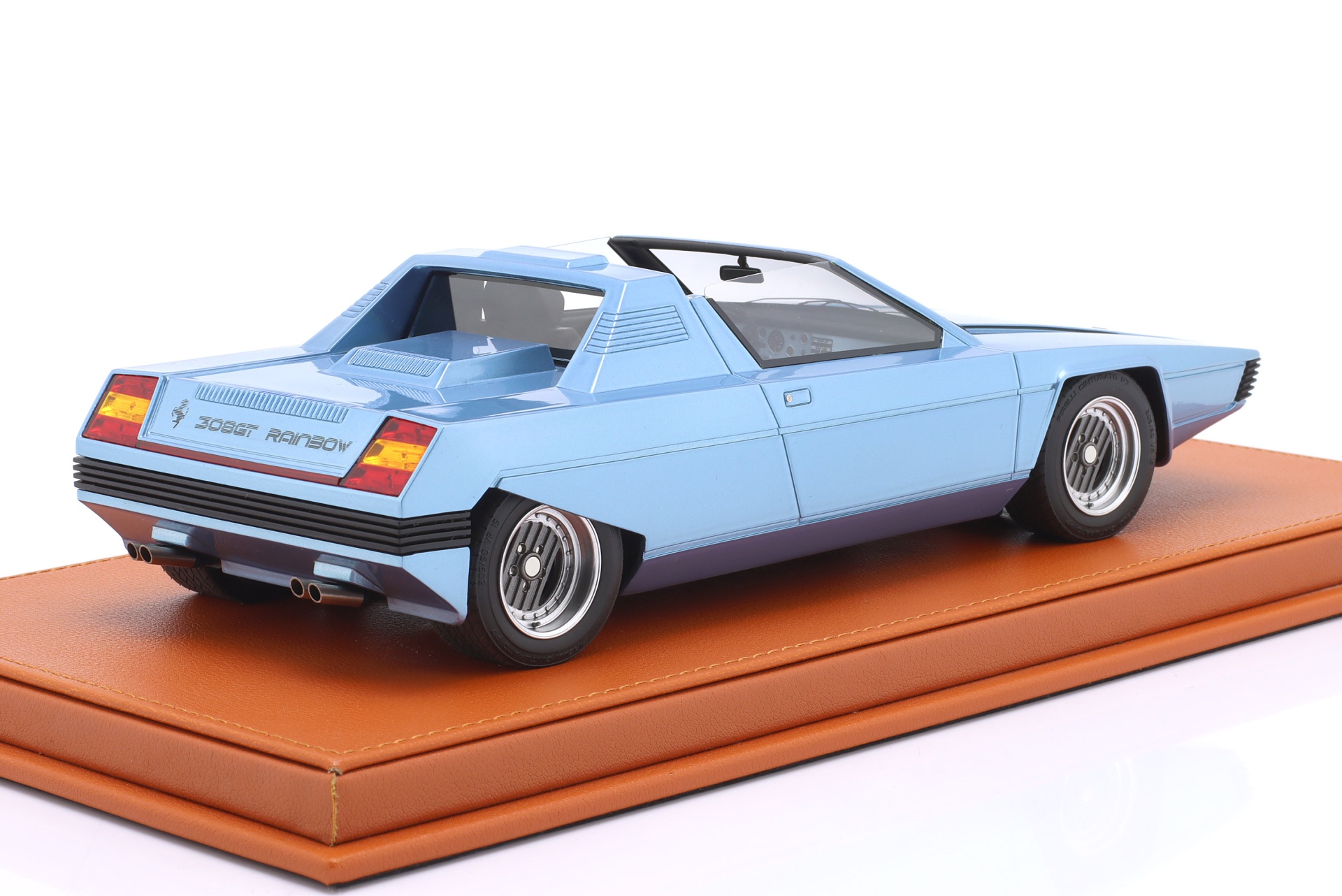Ferrari 308 GT Bertone Rainbow Baujahr 1976 hellblau metallic  