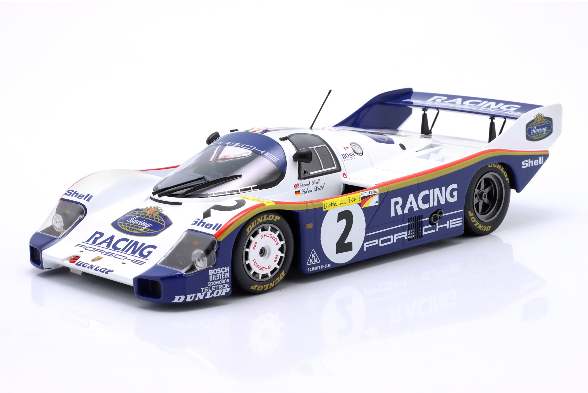 Porsche 956K #2 Rekordrunde Nordschleife 6:11.13 min 1000km N&uuml;rburgring 1983 Bellof, Bell  