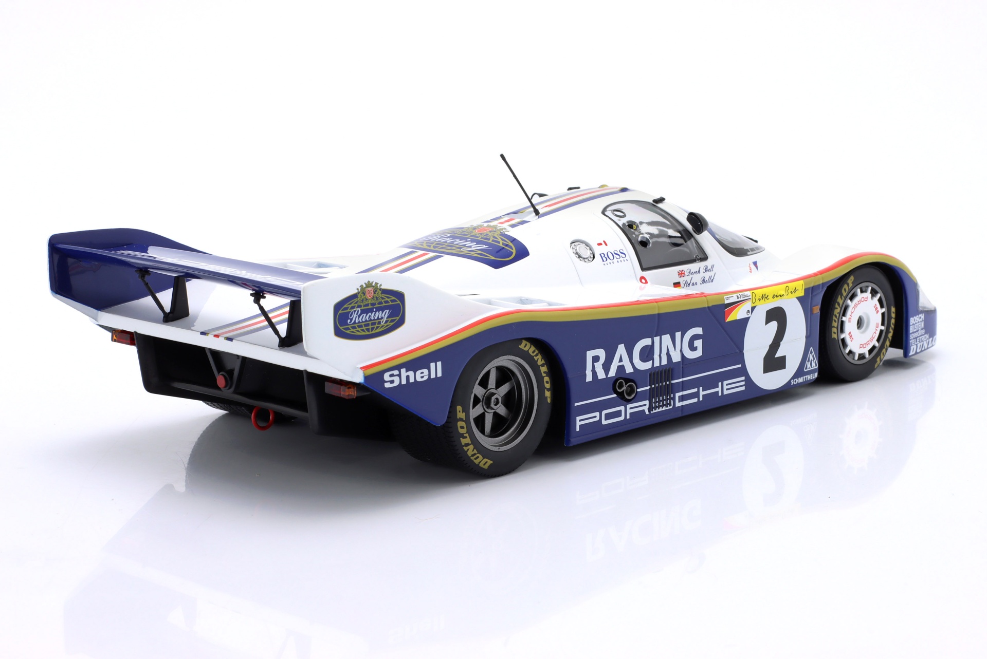 Porsche 956K #2 Rekordrunde Nordschleife 6:11.13 min 1000km N&uuml;rburgring 1983 Bellof, Bell  