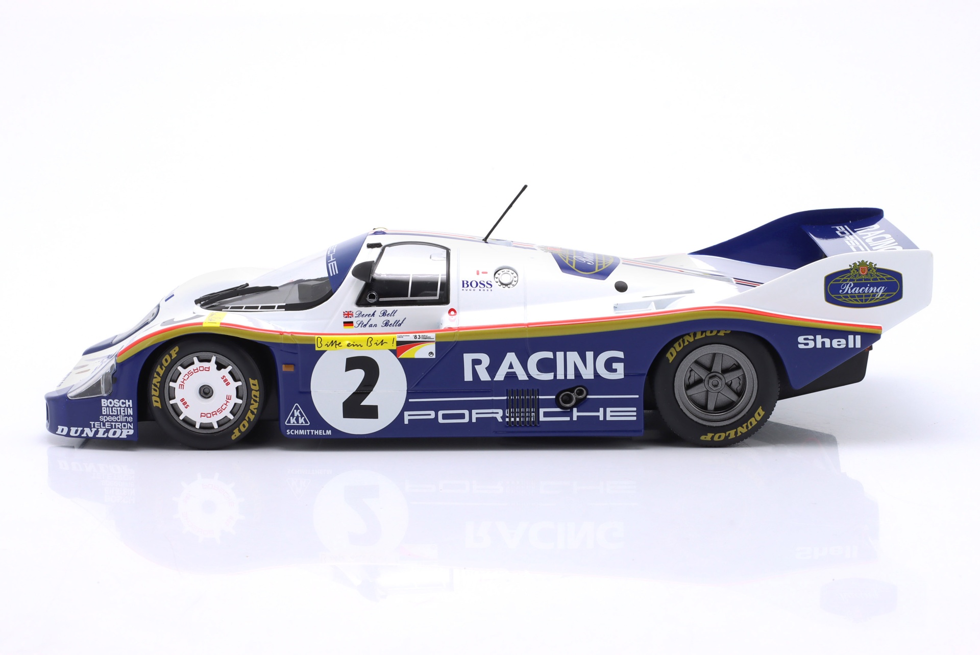 Porsche 956K #2 Rekordrunde Nordschleife 6:11.13 min 1000km N&uuml;rburgring 1983 Bellof, Bell  