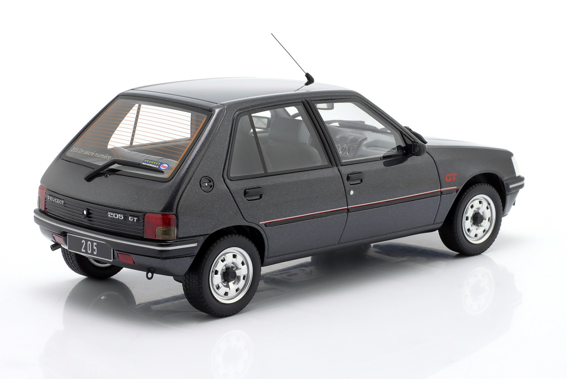 Peugeot 205 GT Baujahr 1993 graphitgrau  OttOmobile