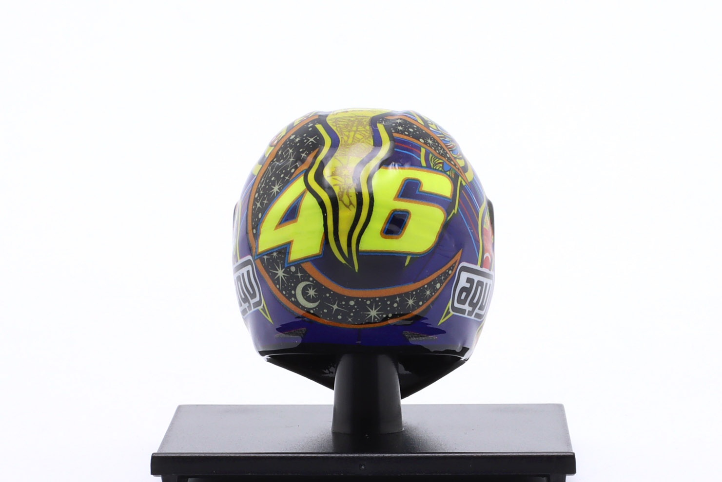 Valentino Rossi #46 Fiat Yamaha Team Moto GP Weltmeister 2008 Helm  