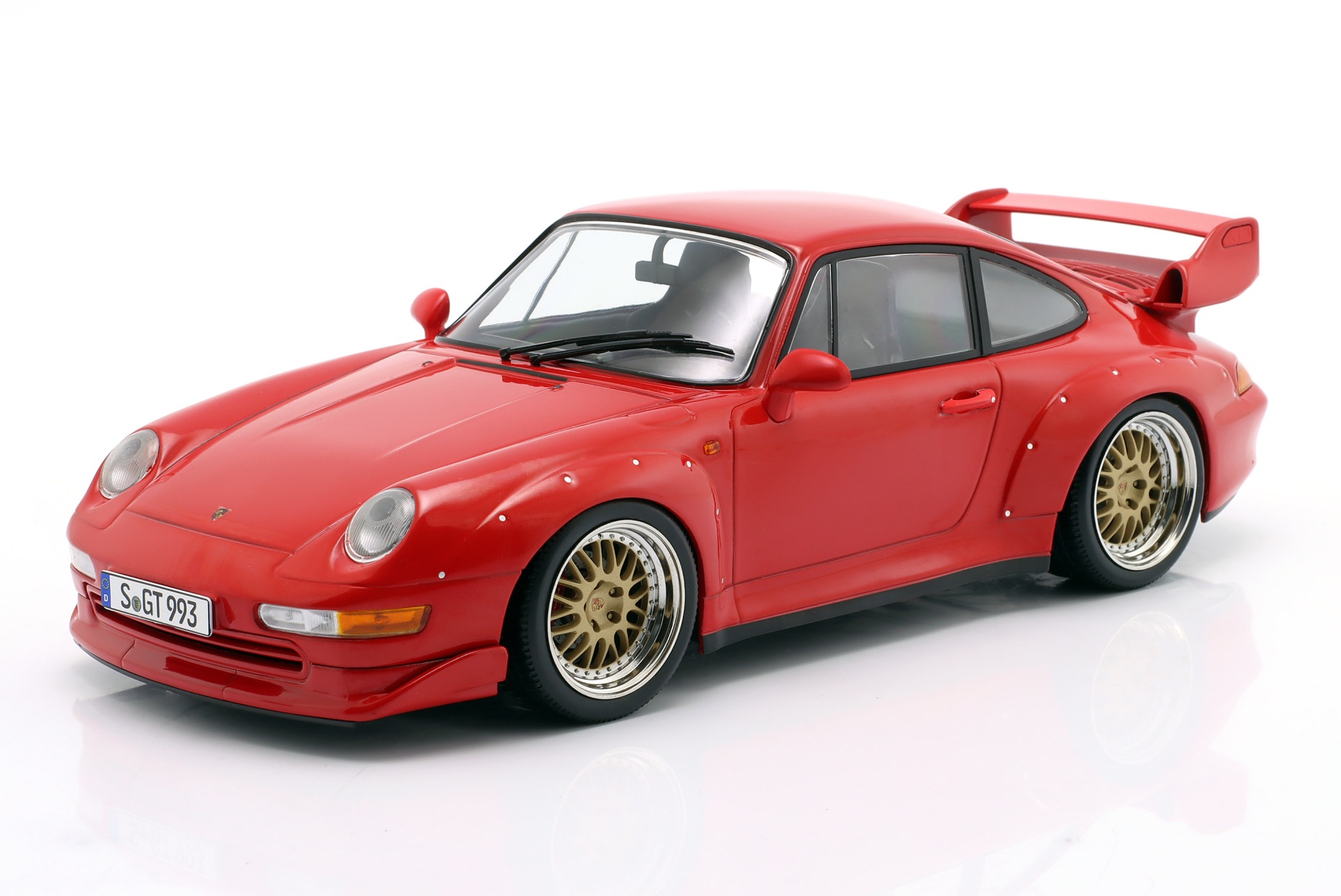 Porsche 911 (993) GT2 Baujahr 1996 rot / BBS Felgen  