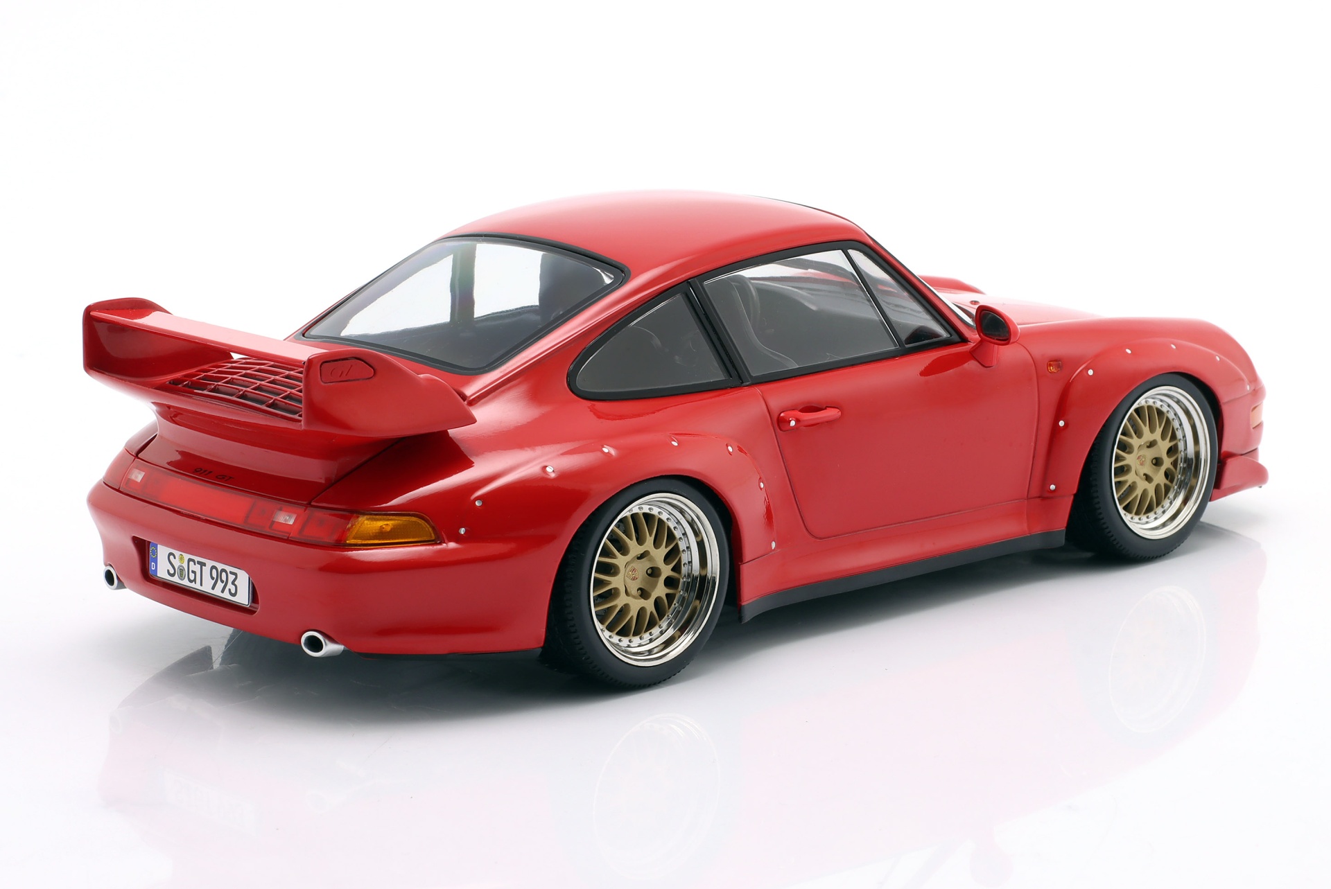 Porsche 911 (993) GT2 Baujahr 1996 rot / BBS Felgen  
