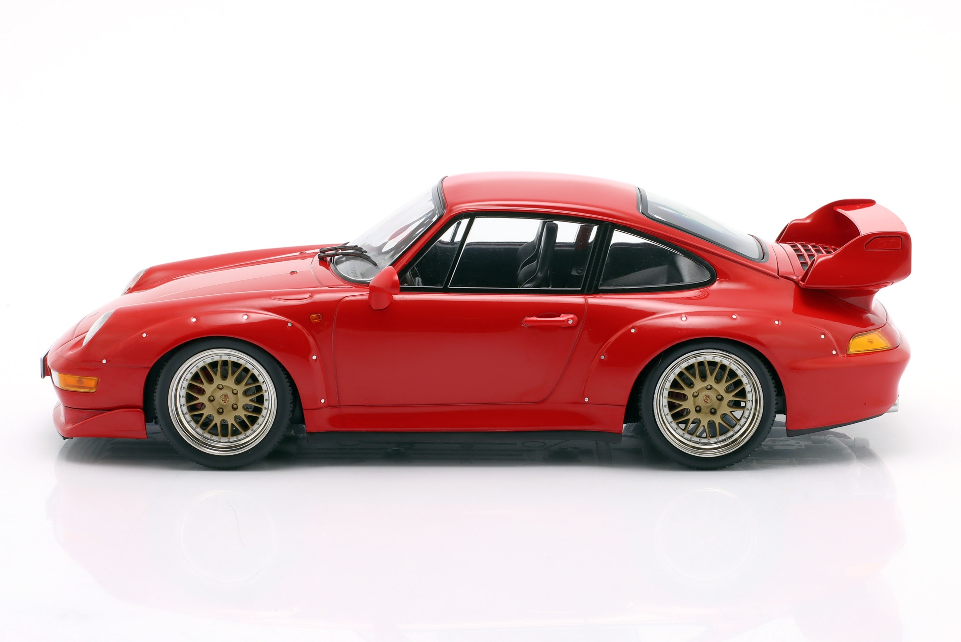 Porsche 911 (993) GT2 Baujahr 1996 rot / BBS Felgen  