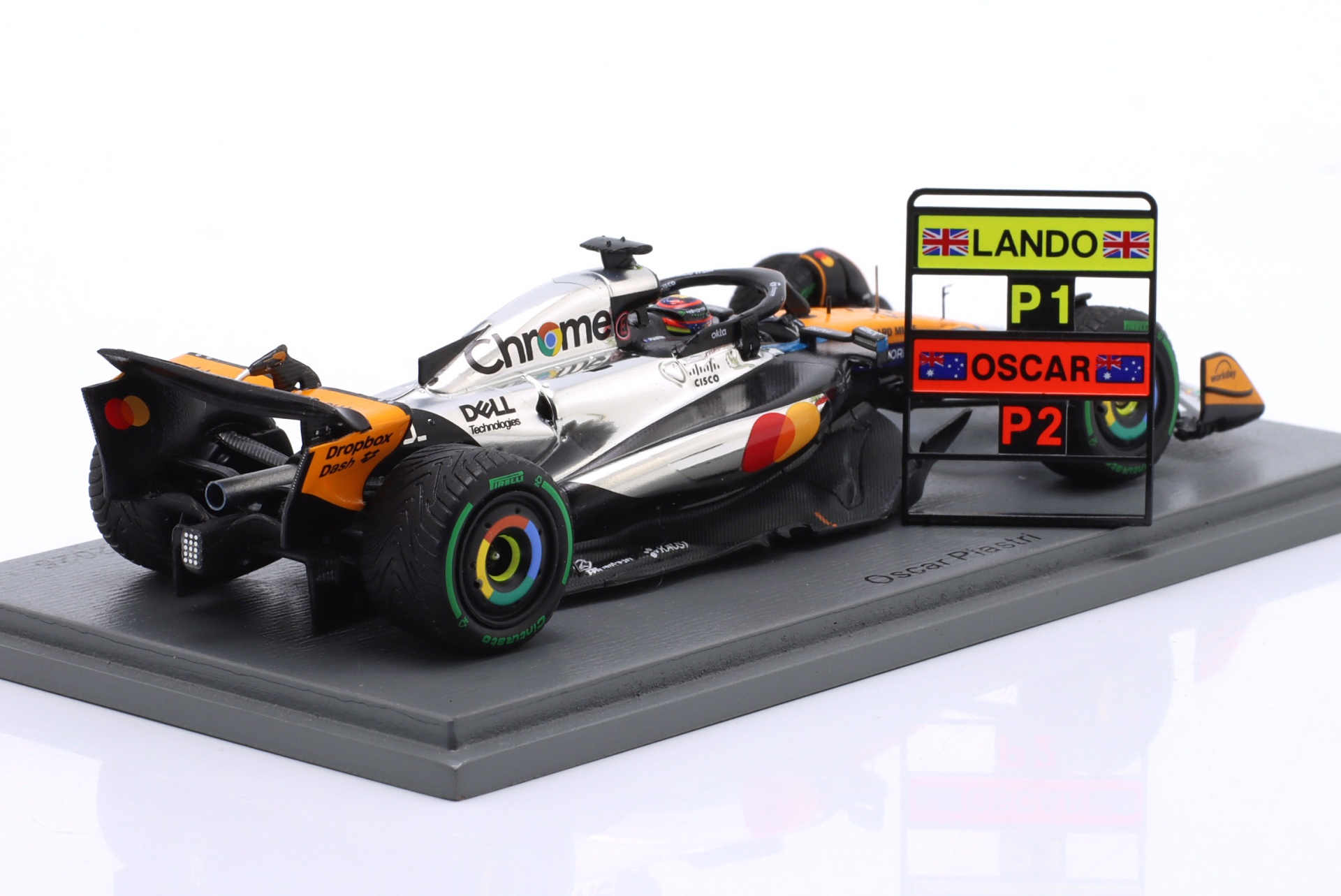 Oscar Piastri MCL 39 #81 2nd British GP Formel 1 2025  Spark