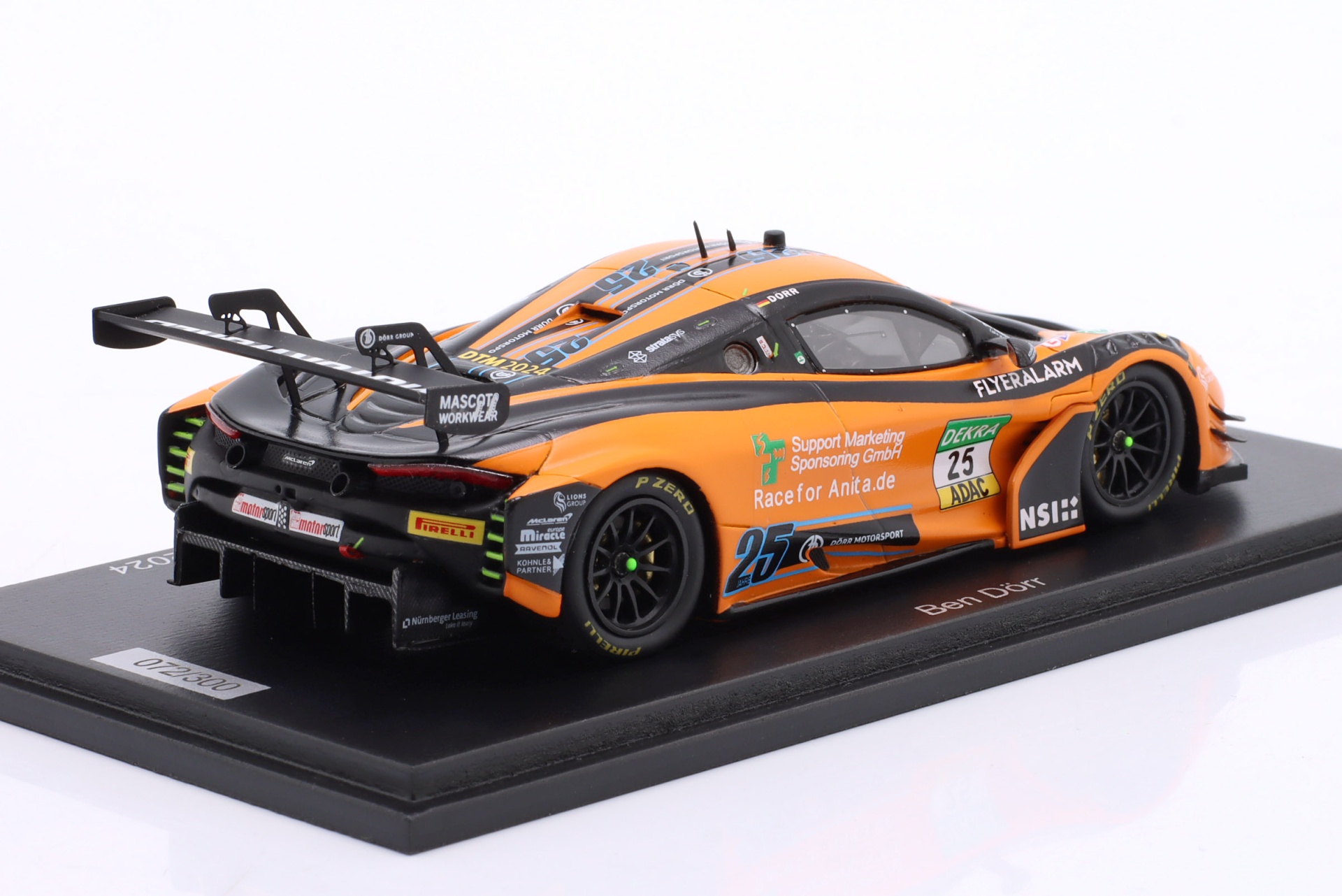 McLaren 720S GT3 Evo #25 DTM 2024 Ben D&ouml;rr  