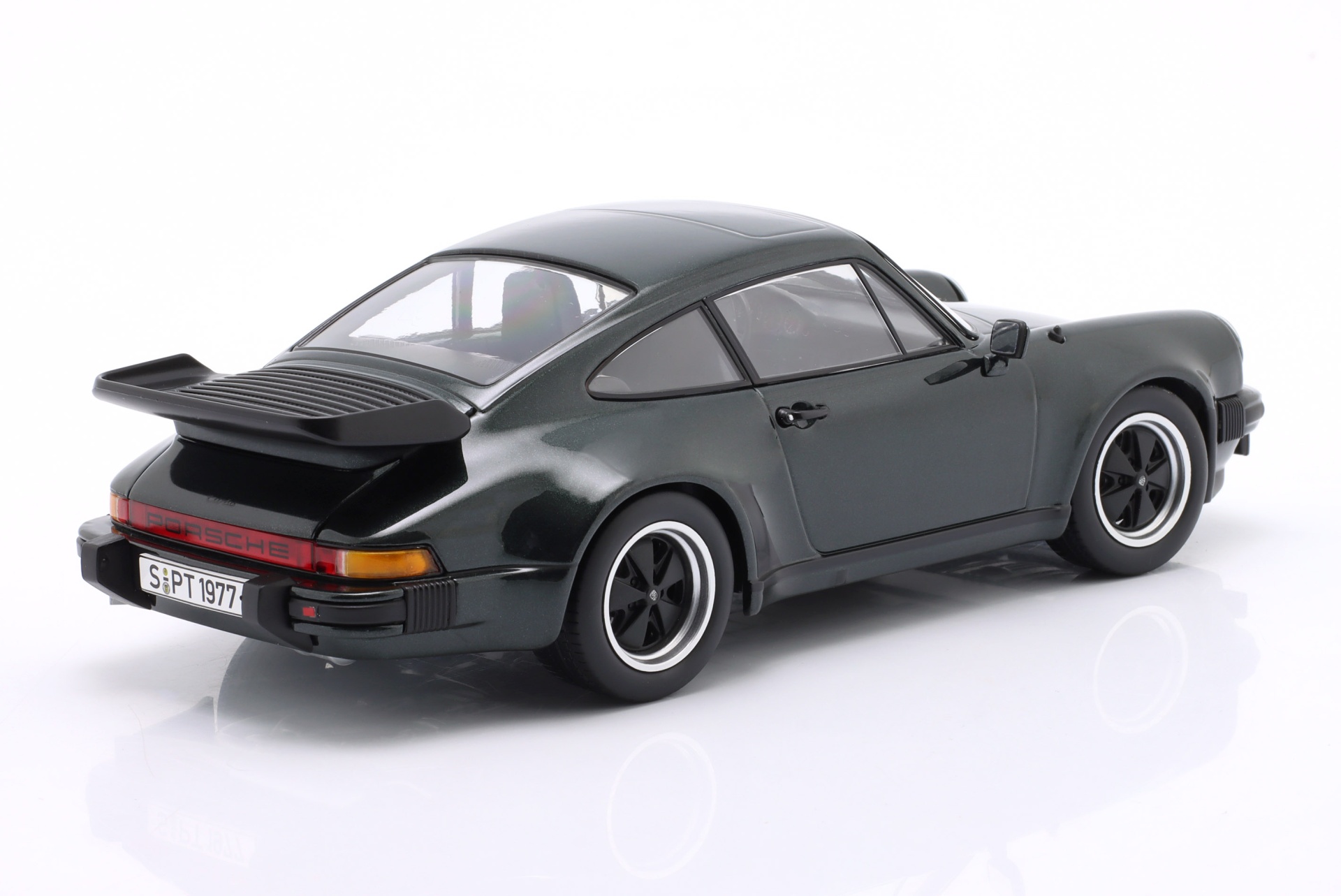 Porsche 911 (930) Turbo 3.3 Coupe Baujahr 1977 dunkelgr&uuml;n metallic  