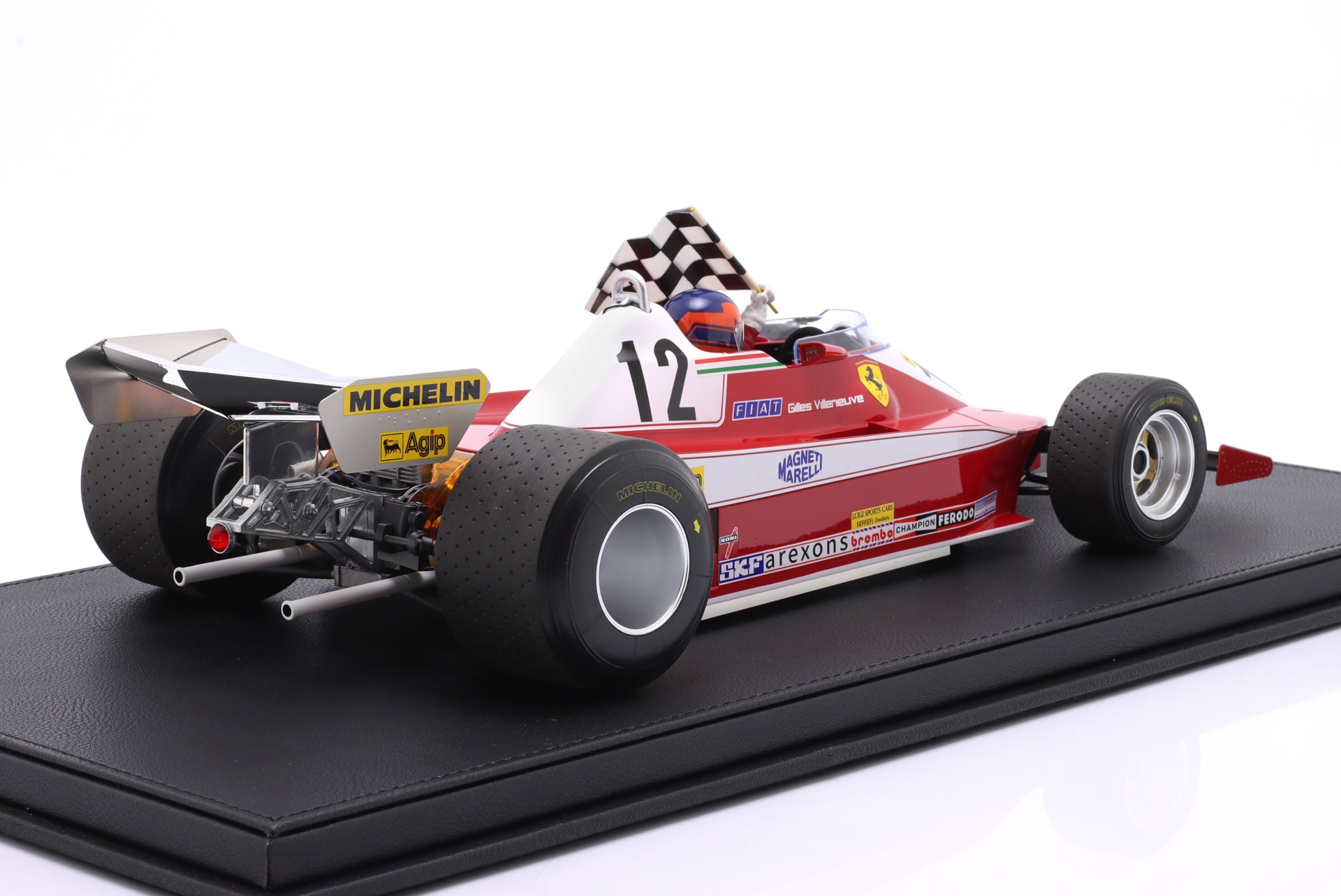 Gilles Villeneuve Ferrari 312T3 #12 Sieger Kanada GP Formel 1 1978  