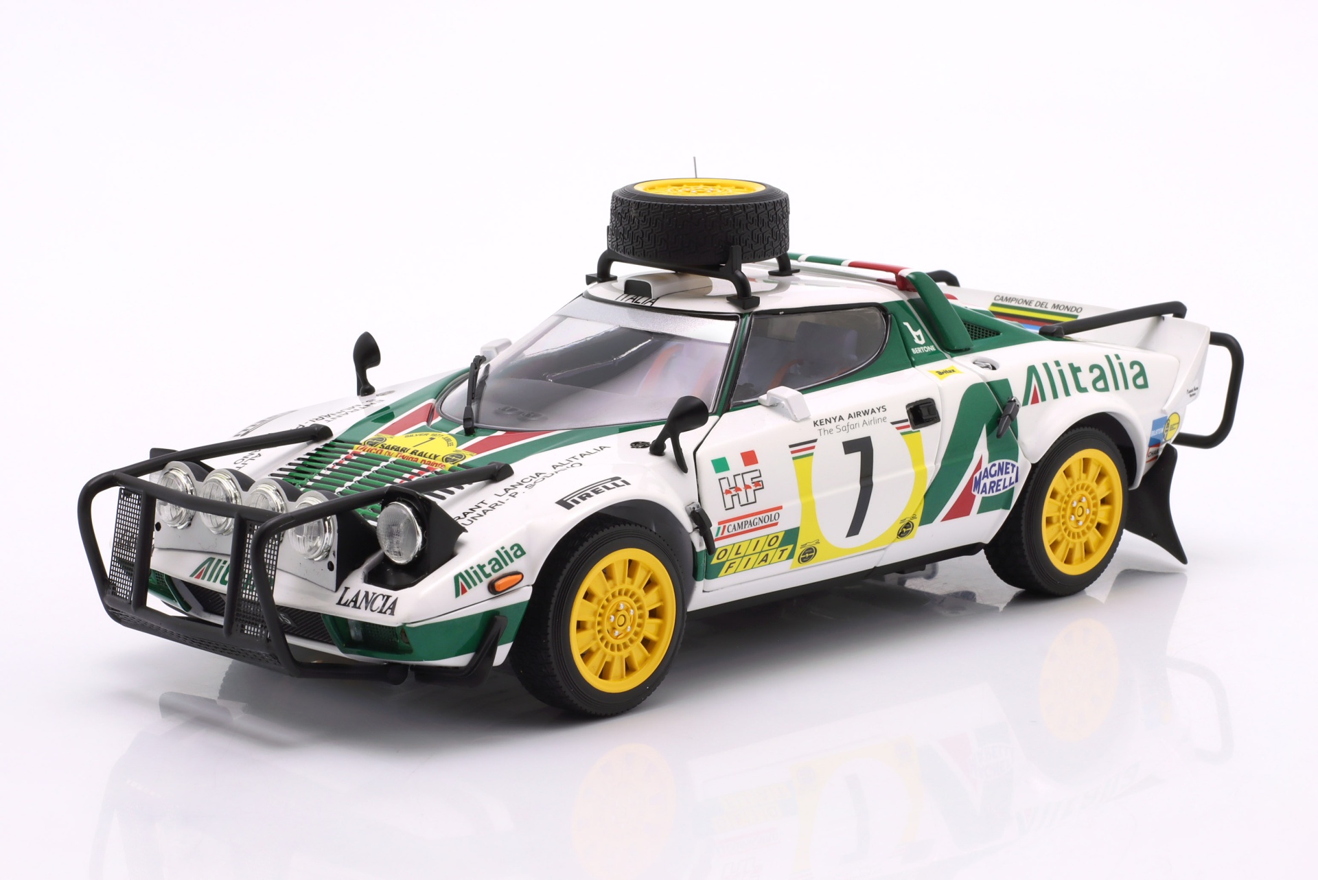 Lancia Stratos HF #7 3rd Safari Rallye 1977 Munari, Sodano  