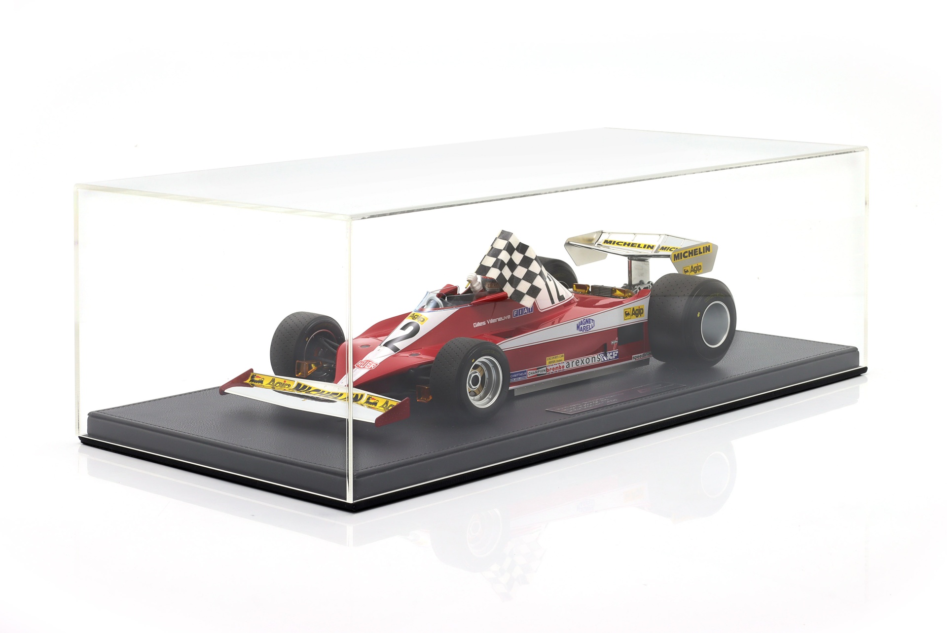 Gilles Villeneuve Ferrari 312T3 #12 Sieger Kanada GP Formel 1 1978  