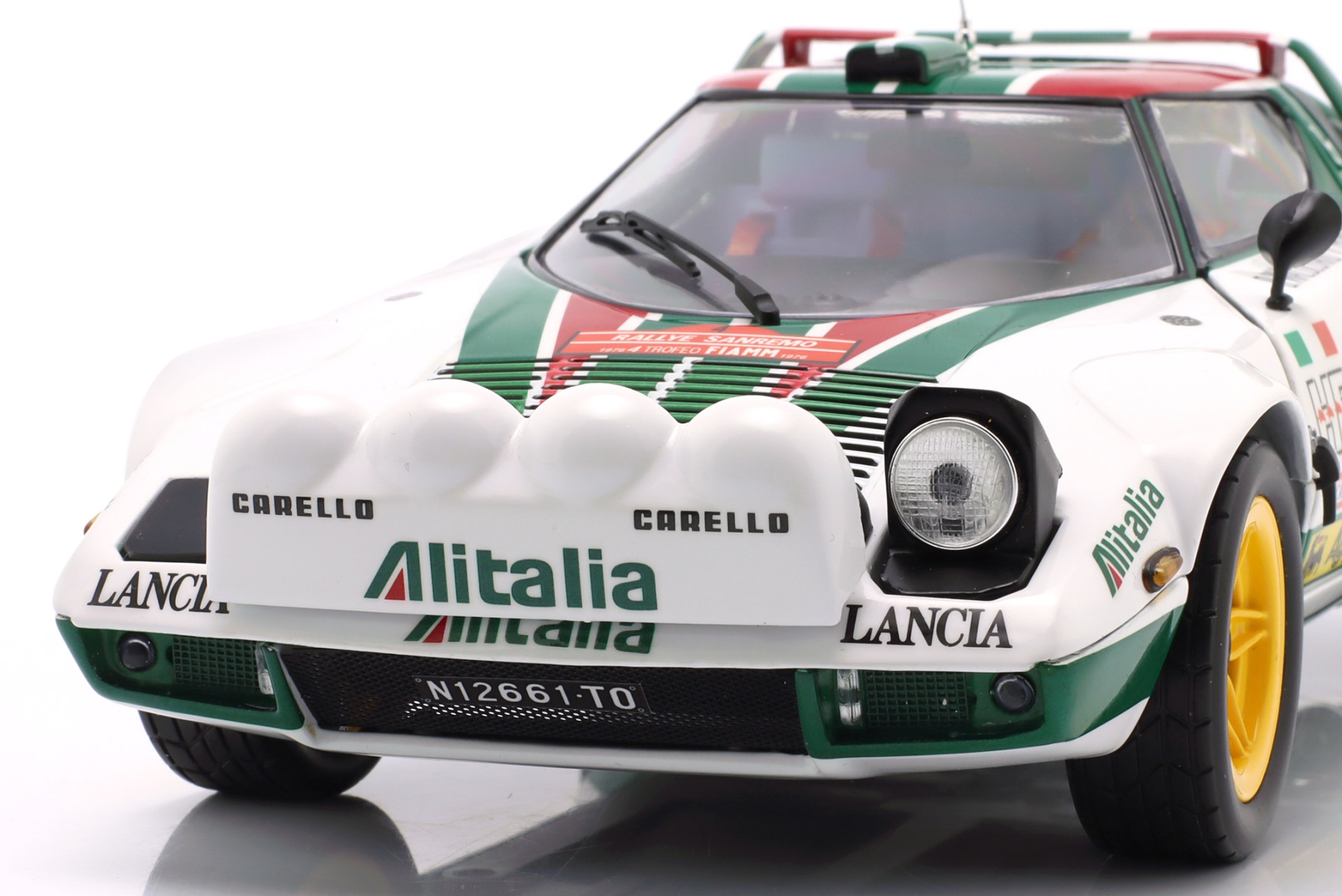 Lancia Stratos HF #4 2nd Rallye SanRemo 1976 Munari, Maiga  