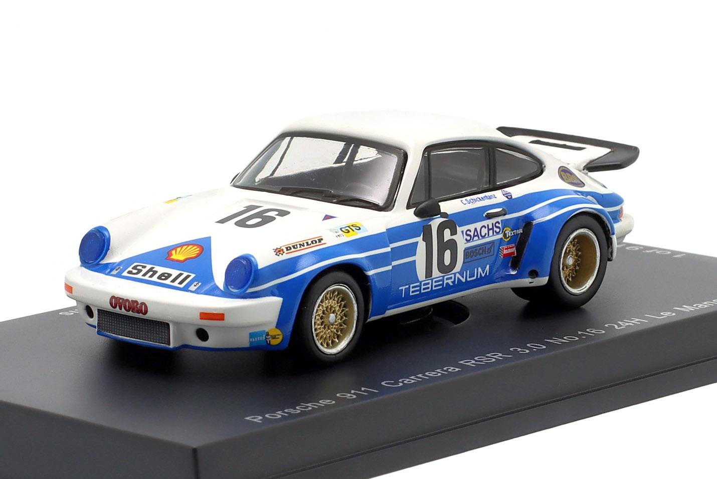 Porsche 911 Carrera RSR #16 24h LeMans 1975 Schickentanz, Bertrams  