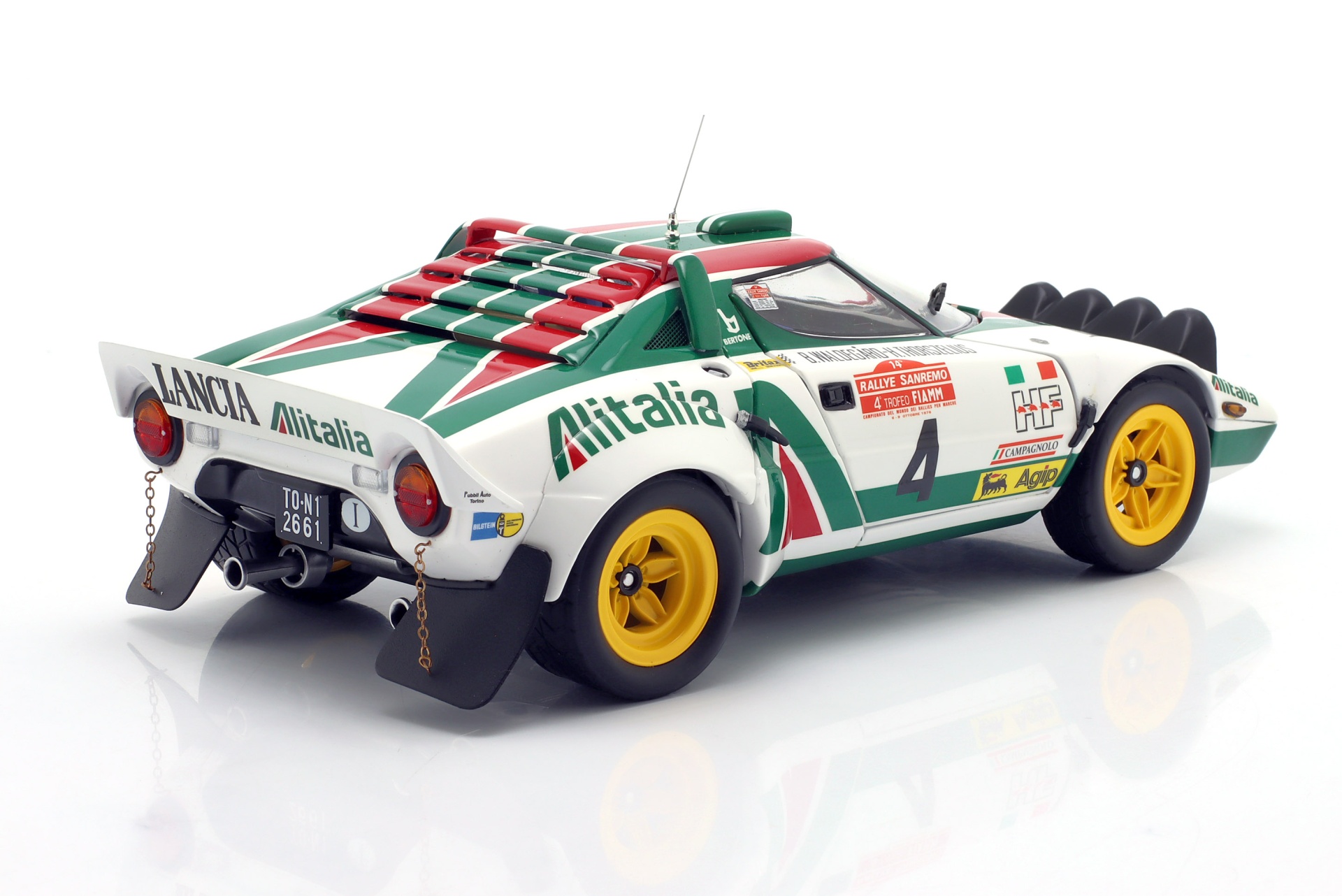 Lancia Stratos HF #4 2nd Rallye SanRemo 1976 Munari, Maiga  