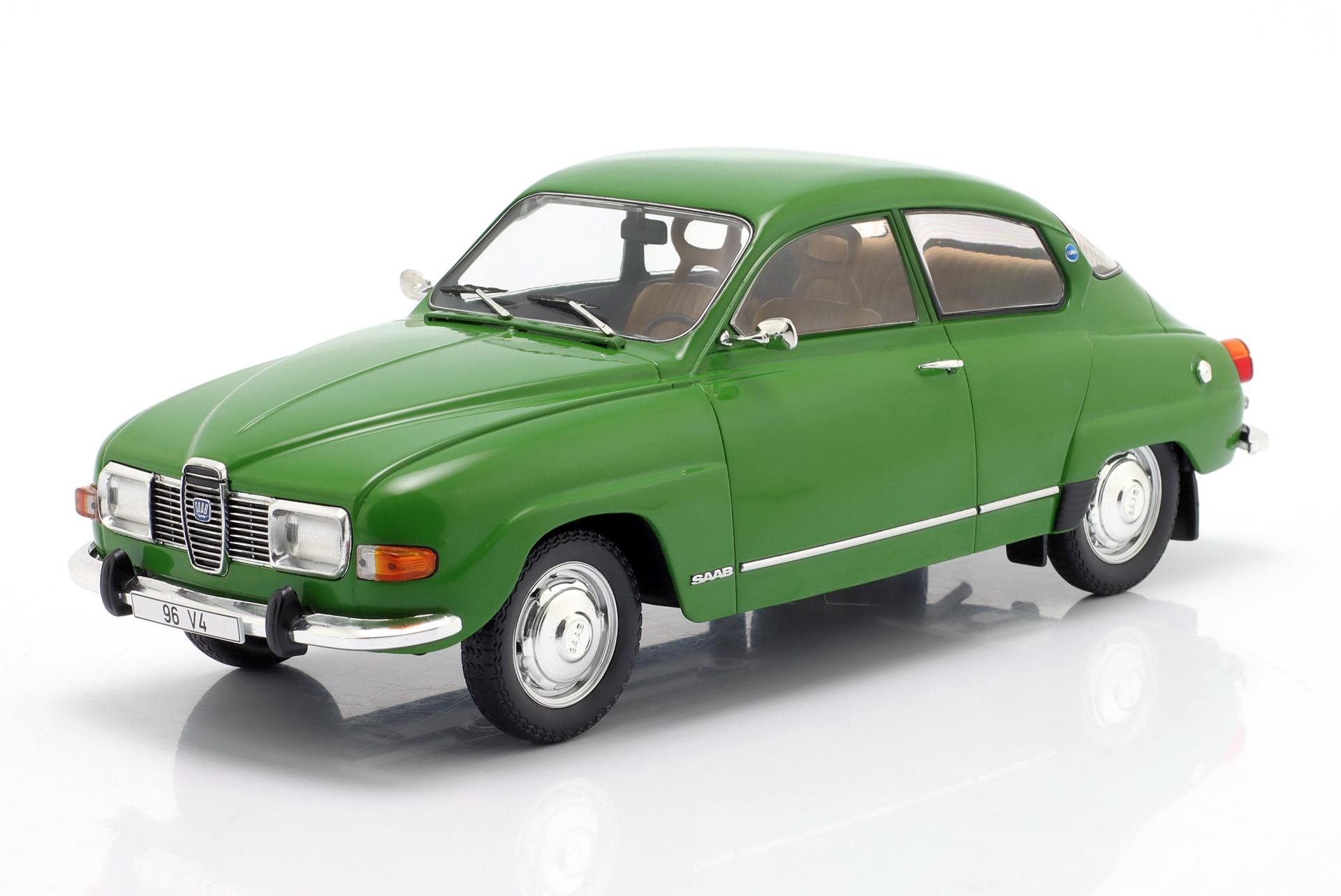 Saab 96 V4 Baujahr 1970 dunkelgr&uuml;n  ModelCar Group
