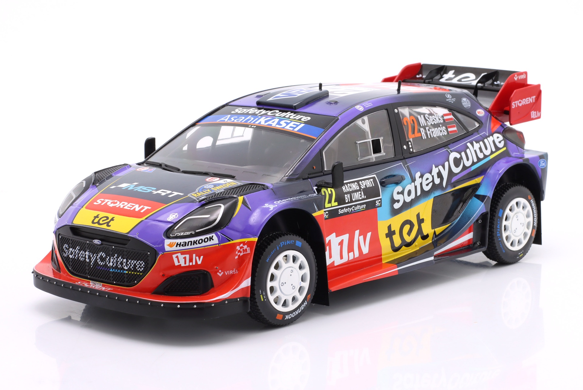 Ford Puma Rally1 #22 6th Rallye Schweden 2025 Sesks, Francis  