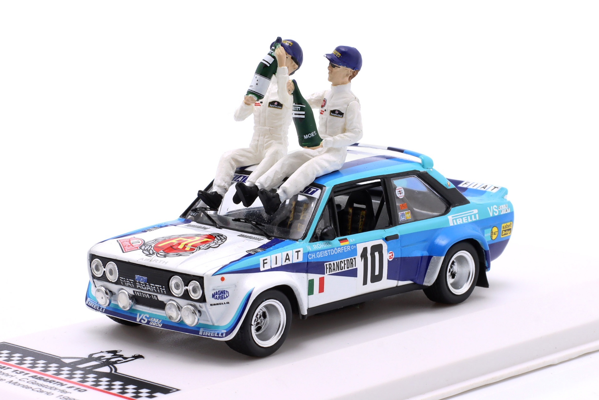 Fiat 131 Abarth #10 Sieger Rallye Monte Carlo 1980 R&ouml;hrl, Geistd&ouml;rfer  