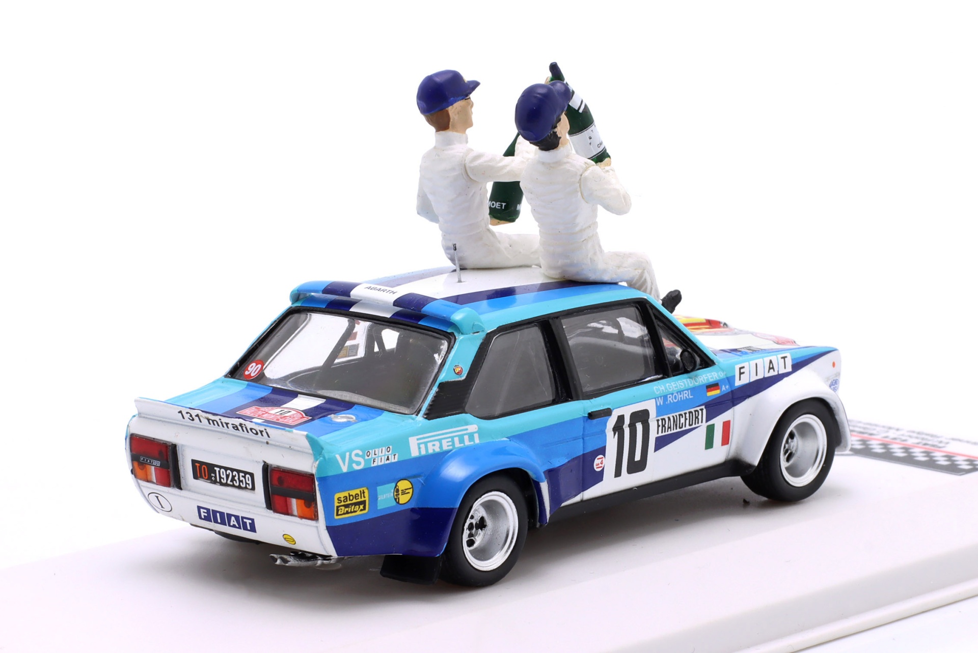 Fiat 131 Abarth #10 Sieger Rallye Monte Carlo 1980 R&ouml;hrl, Geistd&ouml;rfer  