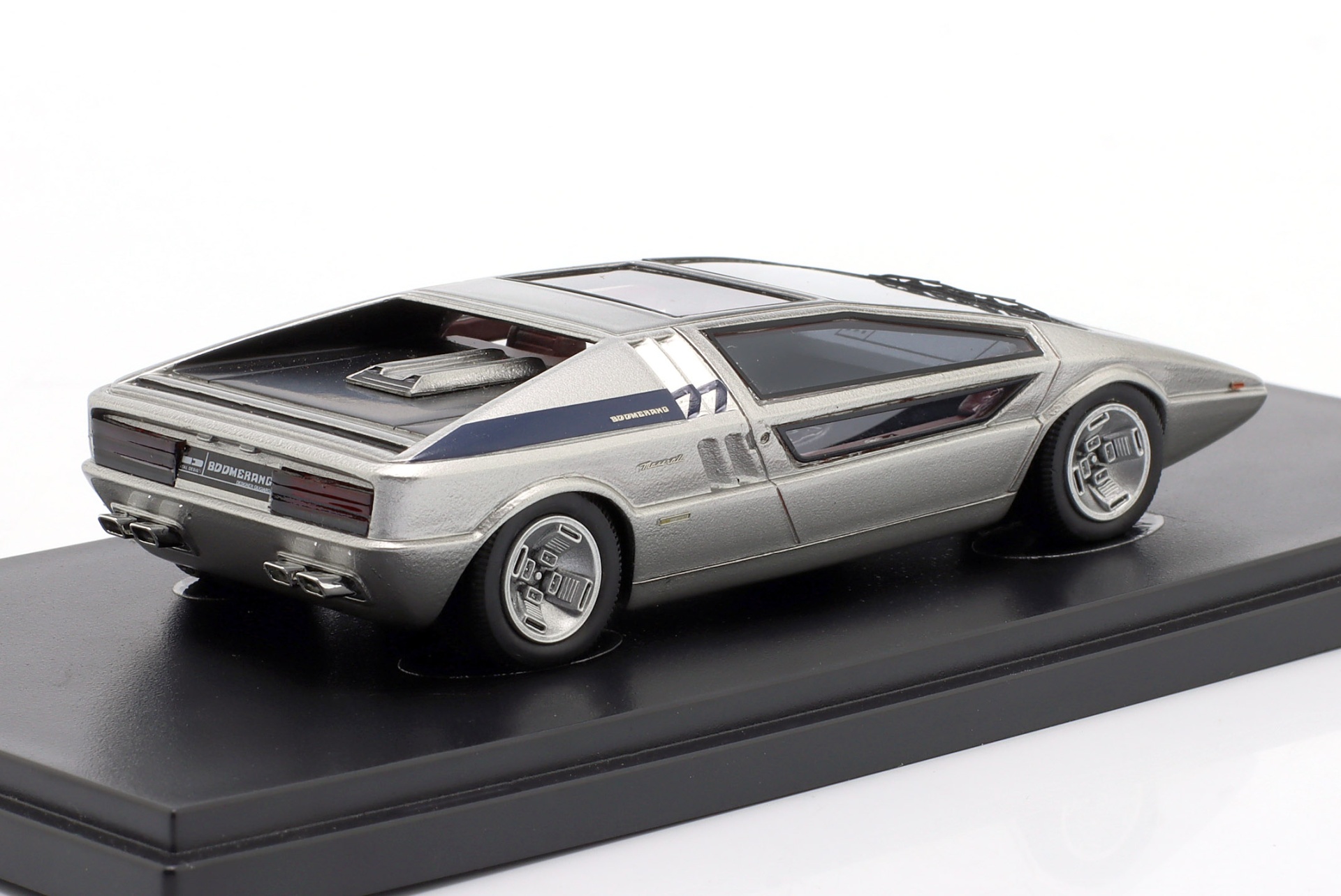 Maserati Boomerang Concept Car 1971 silber  
