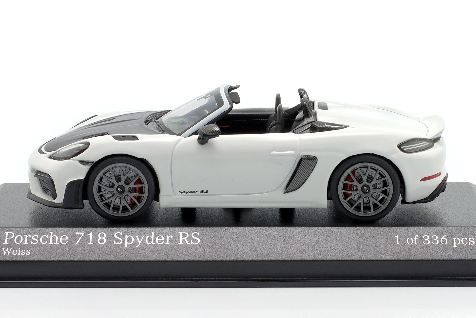 Porsche 718 Spyder RS Weissach-Paket 2023 wei&szlig;  