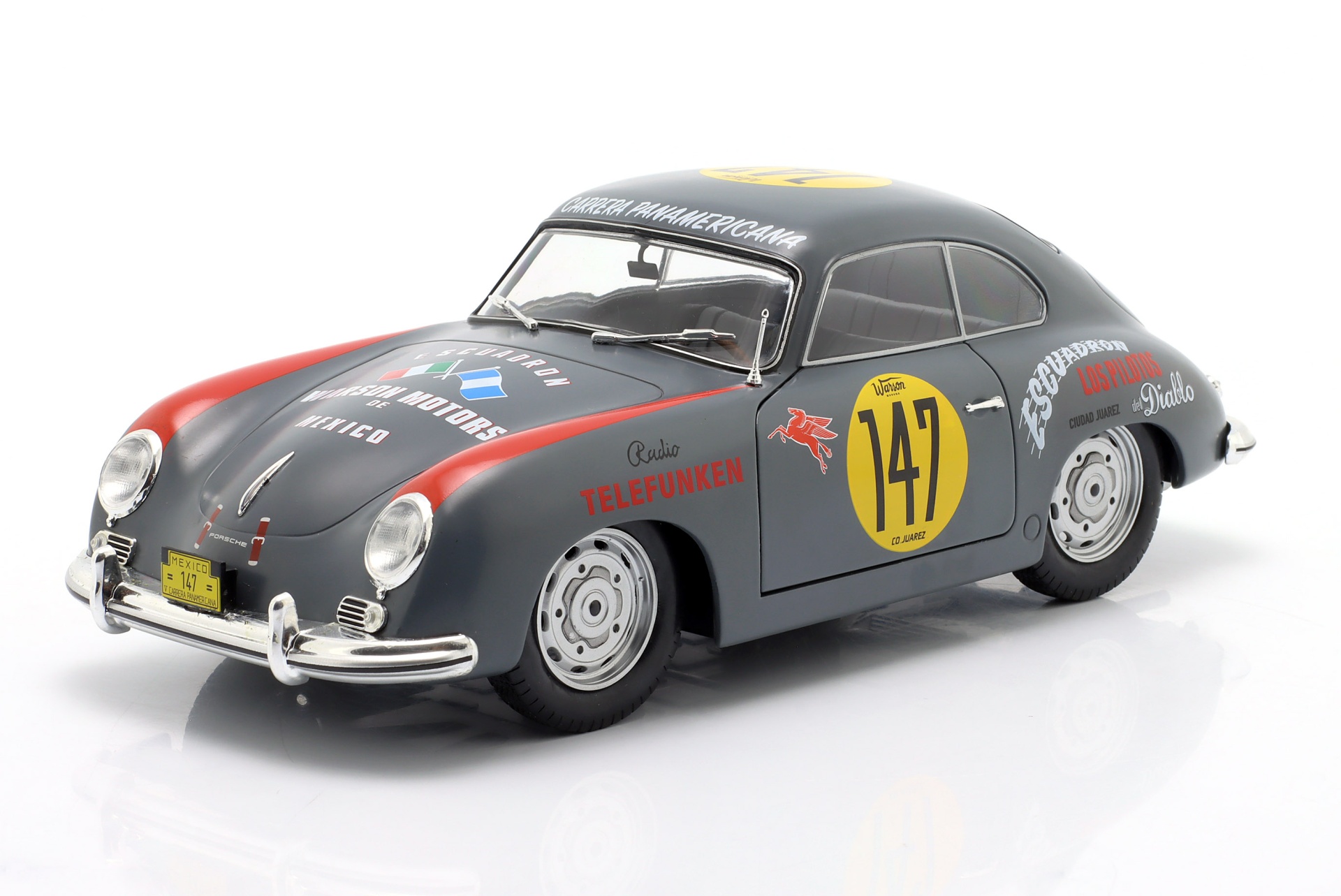 Porsche 956 Pre-A #147 Tribute Carrera Panamericana 1954 grau  