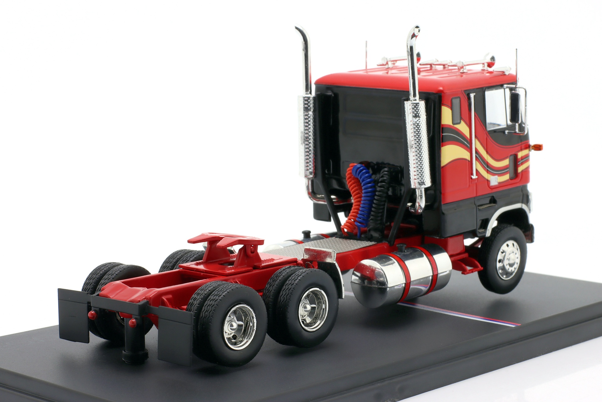 Ford CL 9000 Sattelzugmaschine Baujahr 1985 rot / Dekor  