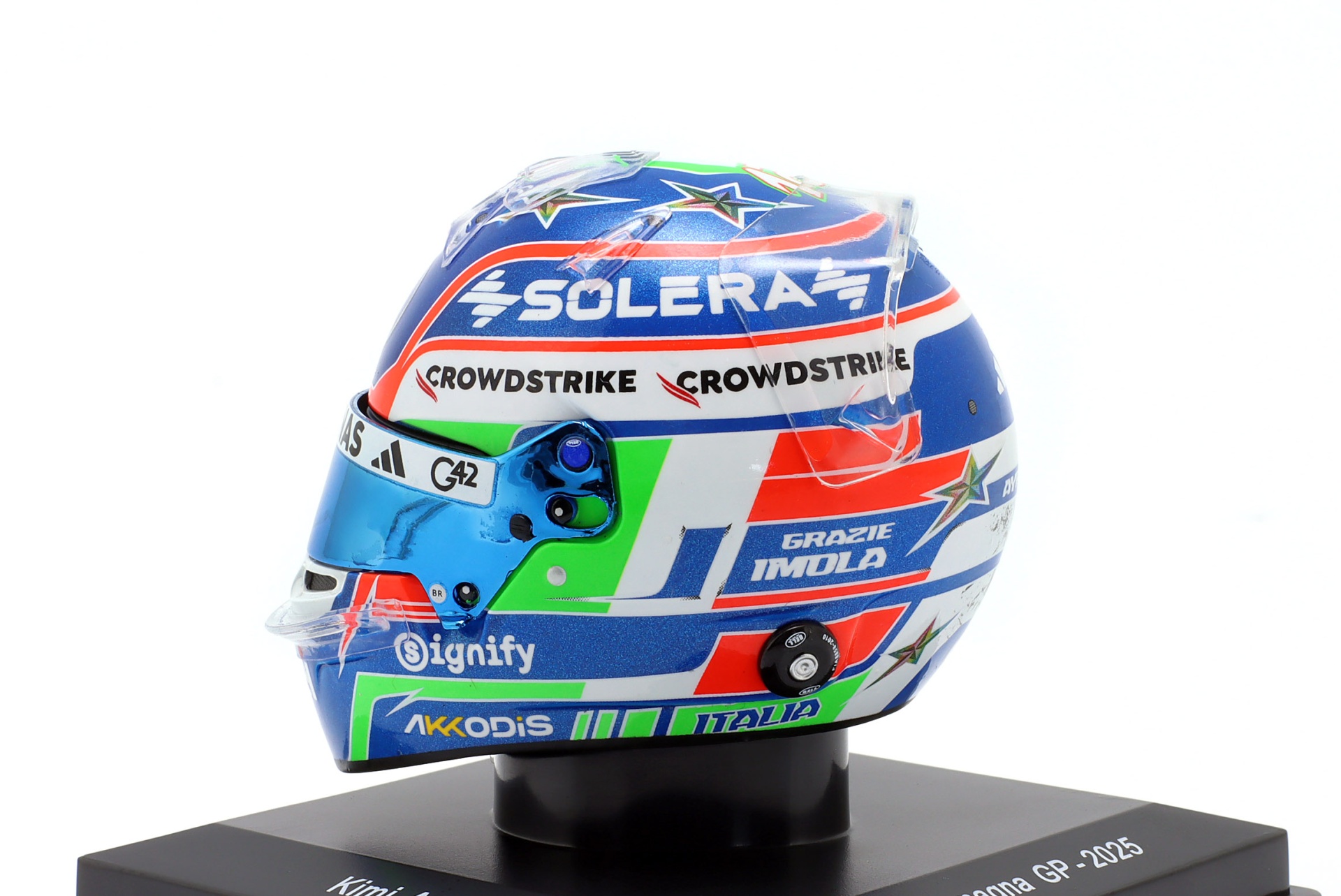 Kimi Antonelli Mercedes-AMG F1 Team #12 Emilia-Romagna GP Formel 1 2025 Helm  