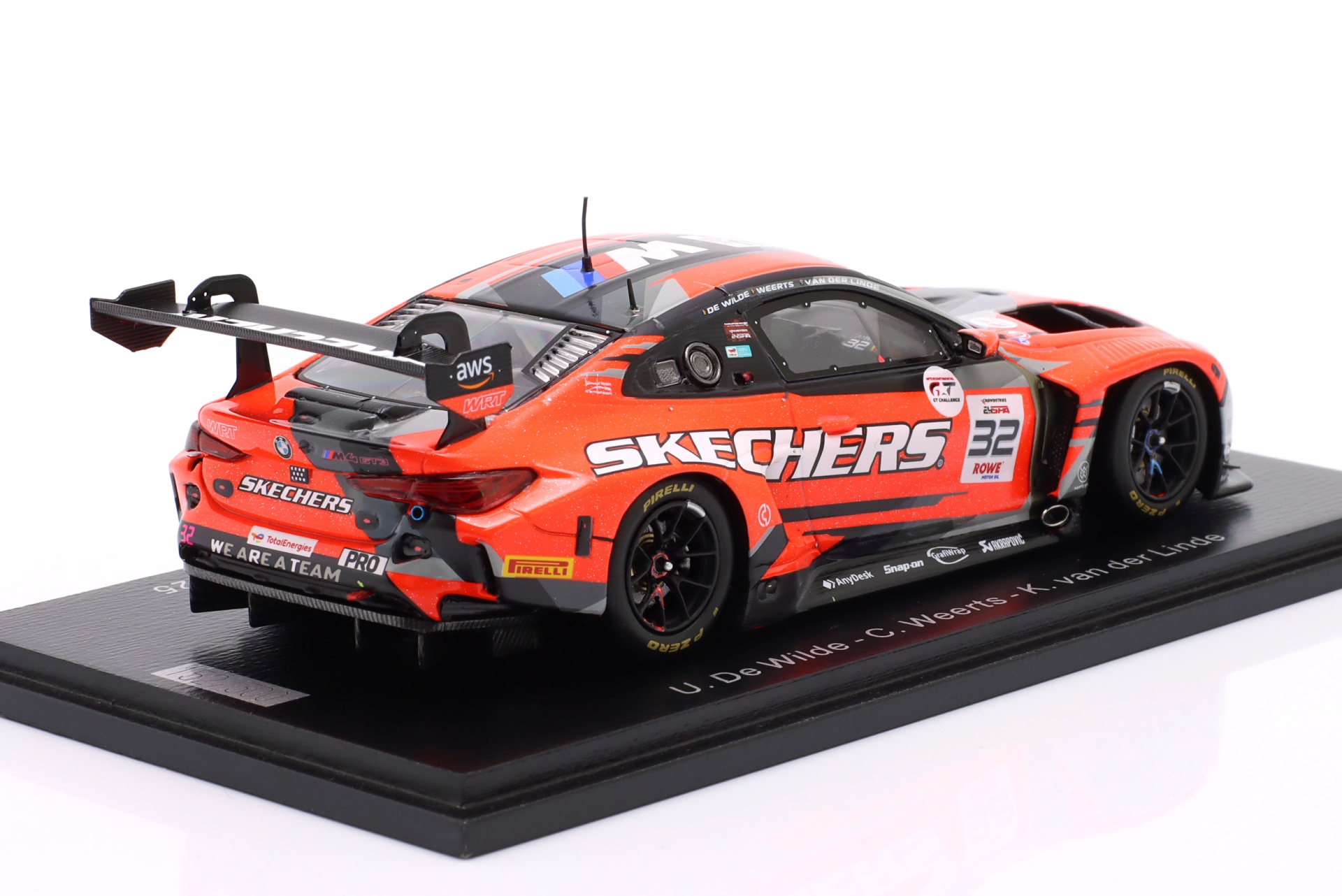 BMW M4 GT3 Evo #32 7th 24h Spa 2025 Team WRT  