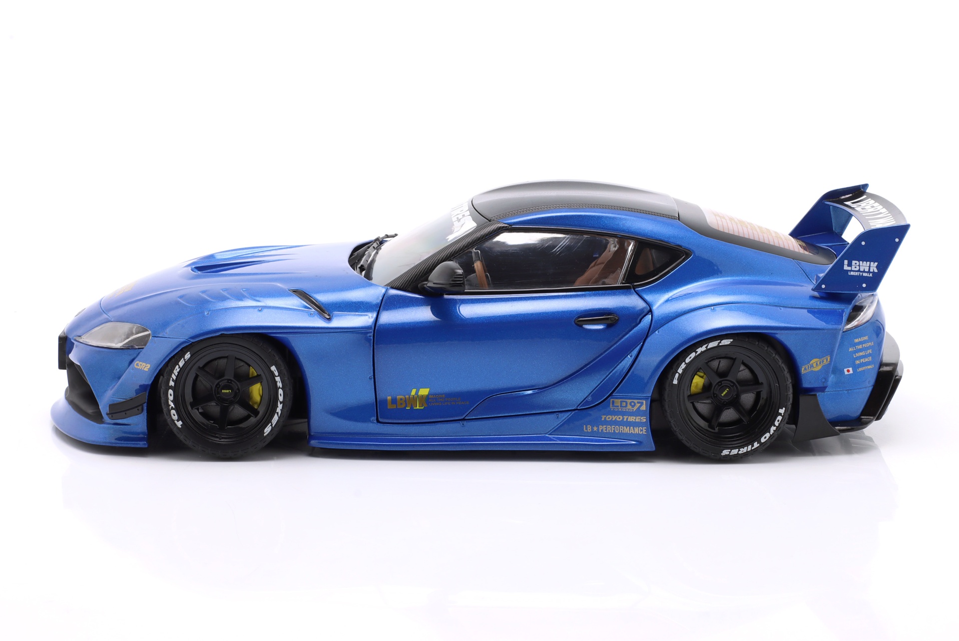 Toyota GR Supra LBWK Bodykit 2025 blau metallic  