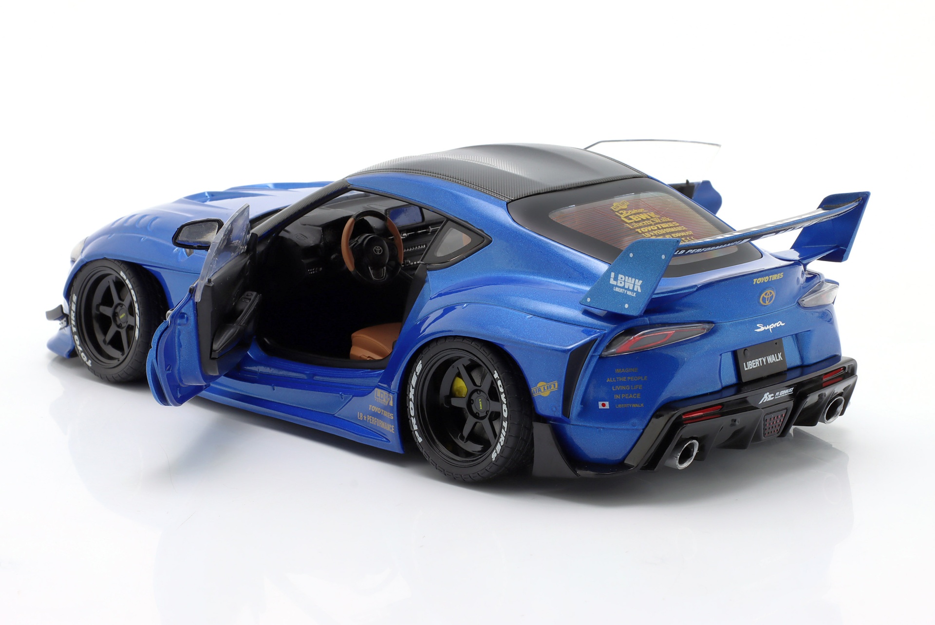 Toyota GR Supra LBWK Bodykit 2025 blau metallic  