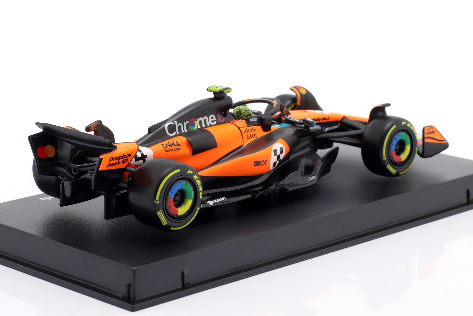 Lando Norris MCL39 #4 Sieger Monaco GP Formel 1 Weltmeister 2025  BBurago
