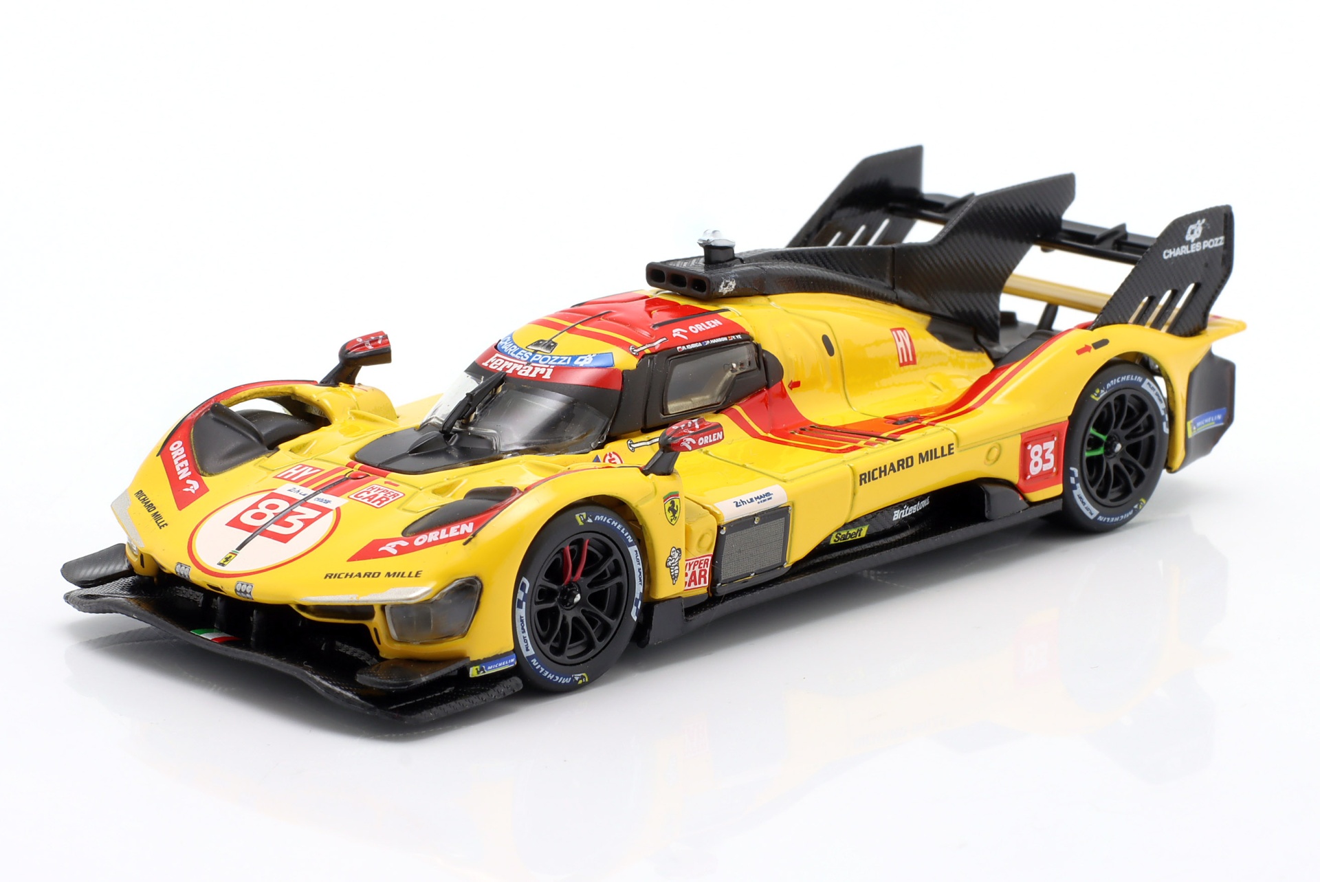 Ferrari 499P #83 Sieger 24h LeMans 2025 Kubica, Ye, Hanson  