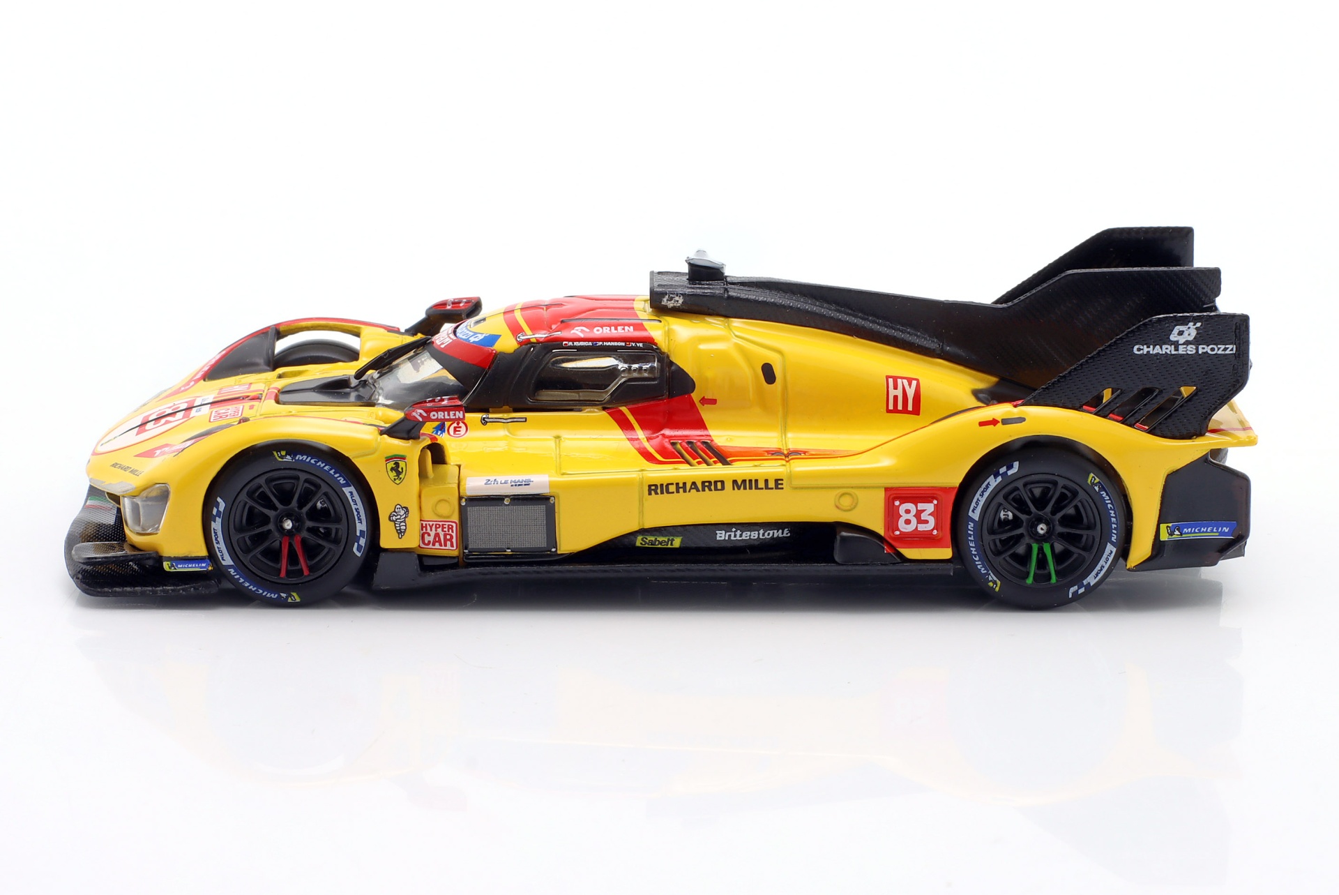 Ferrari 499P #83 Sieger 24h LeMans 2025 Kubica, Ye, Hanson  