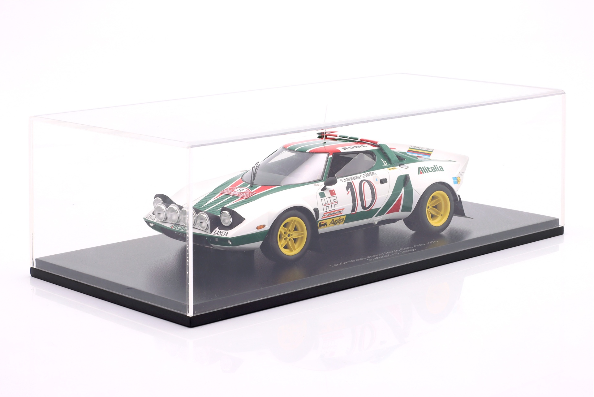 Lancia Stratos HF #10 Sieger Rallye Monte Carlo 1976 Munari, Maiga  